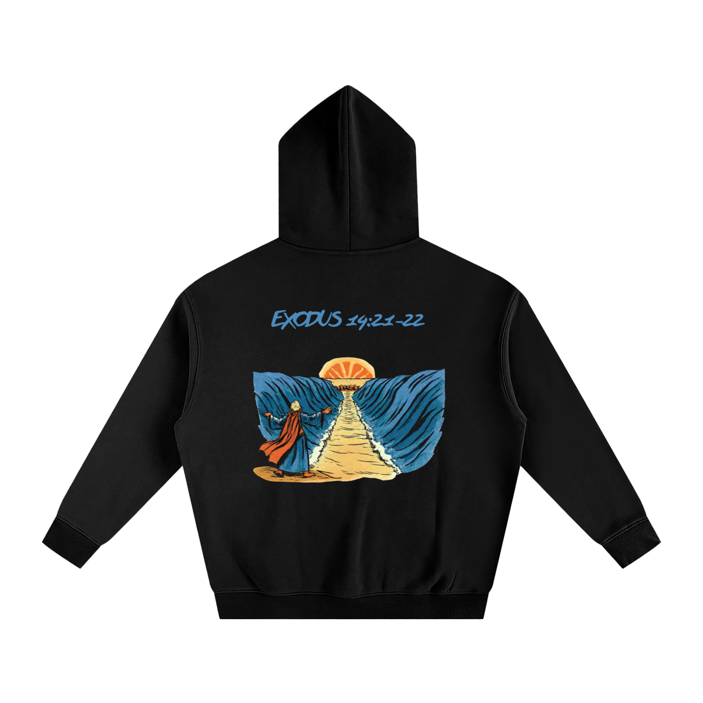 The "Parting of the Sea" Oversized Hoodie