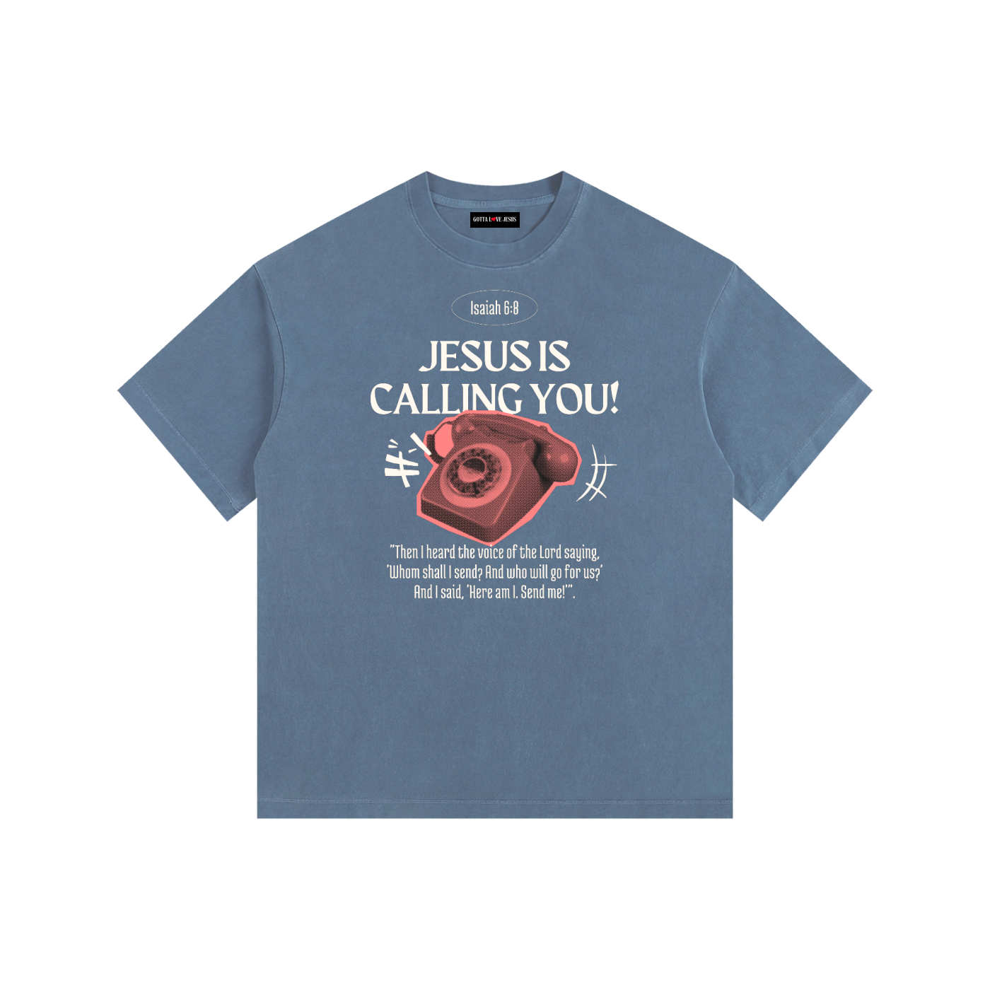 "Heaven’s Call” Oversized Tee