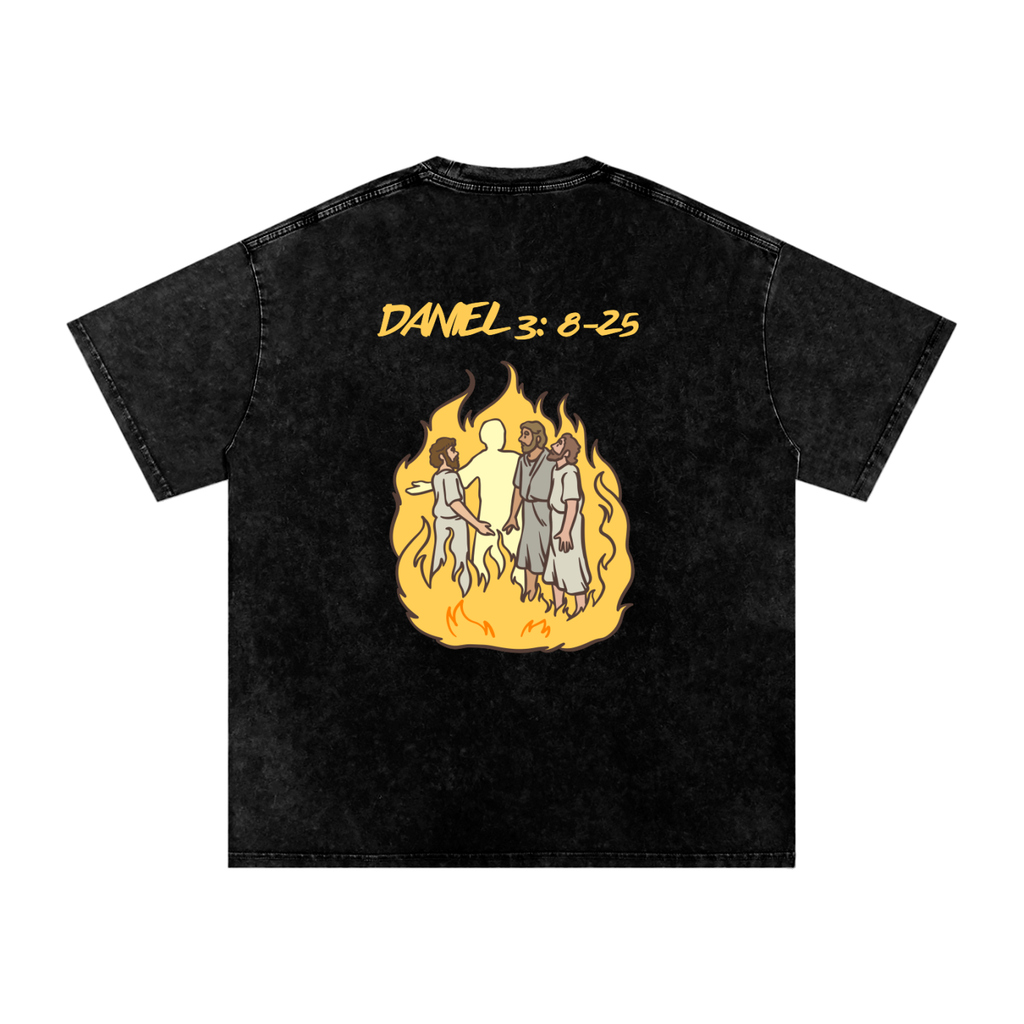 The "Fourth Man in the Fire" Washed Oversize Tee