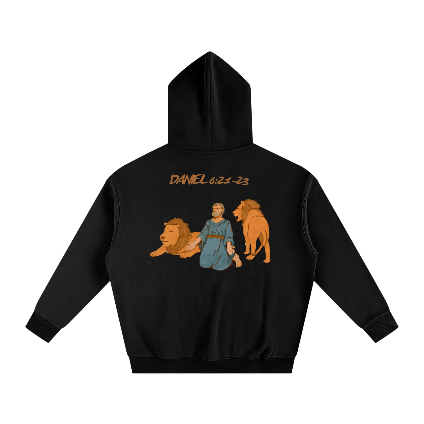 The "My God Sent His Angel" Oversize Fleeced Hoodie