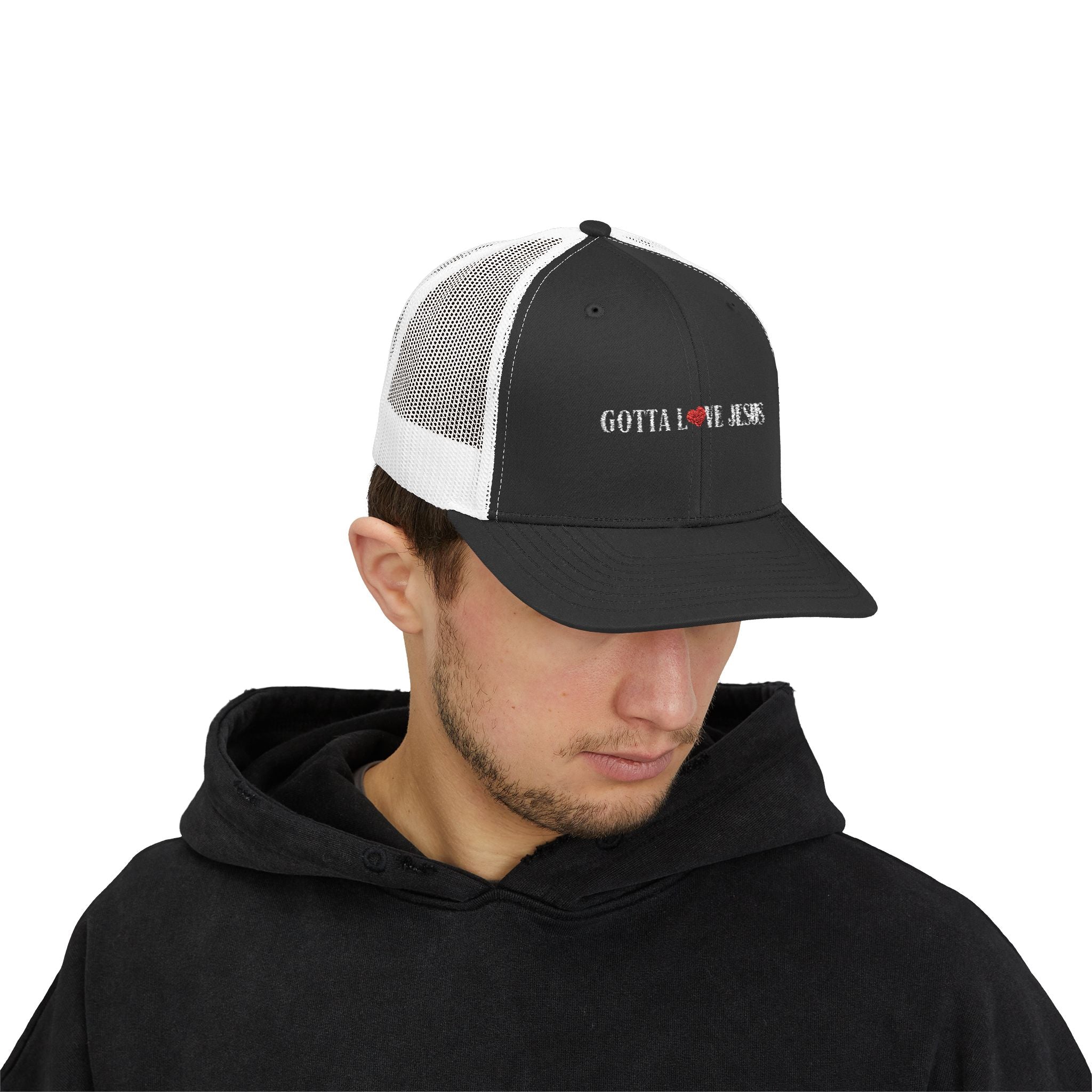 "Gotta Love Jesus" Snapback Trucker Cap