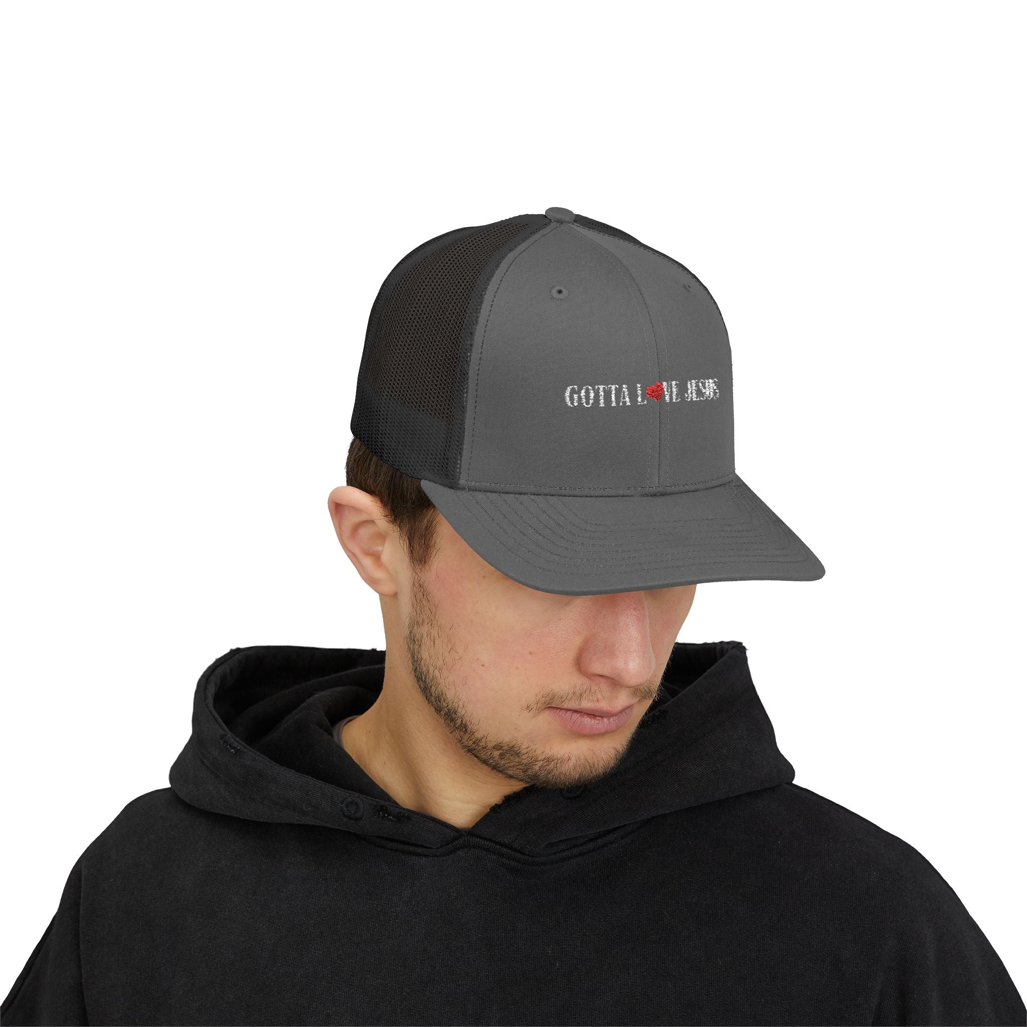 "Gotta Love Jesus" Snapback Trucker Cap
