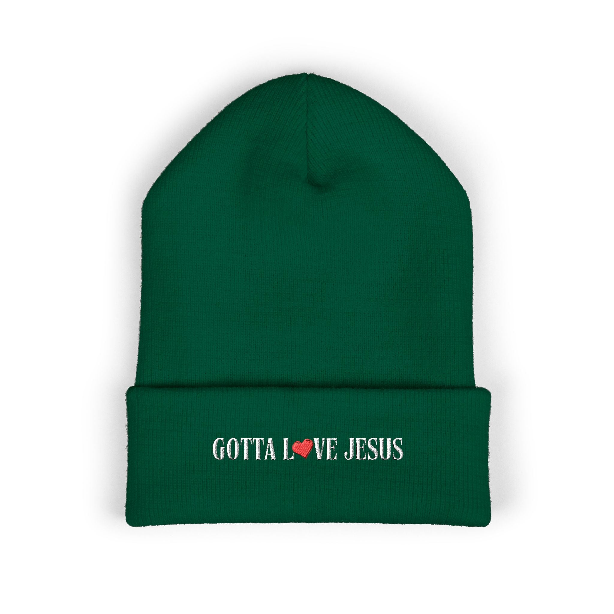 "Gotta Love Jesus" Classic Cuffed Beanie
