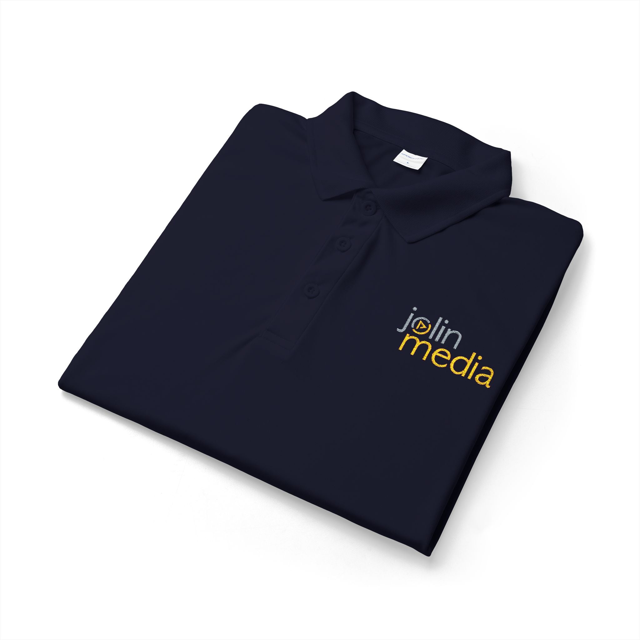 Jolin Media Embroidered Polo