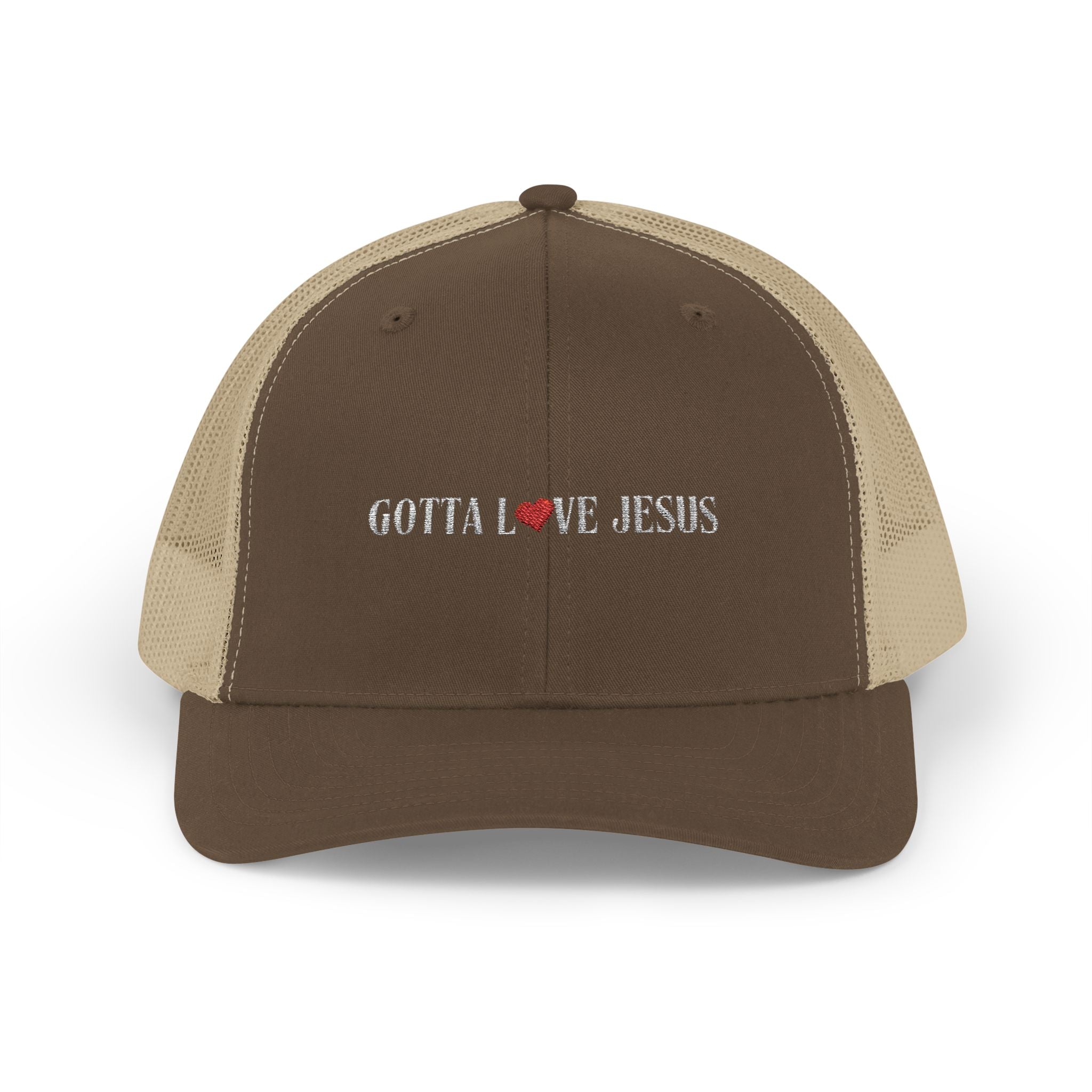 "Gotta Love Jesus" Snapback Trucker Cap