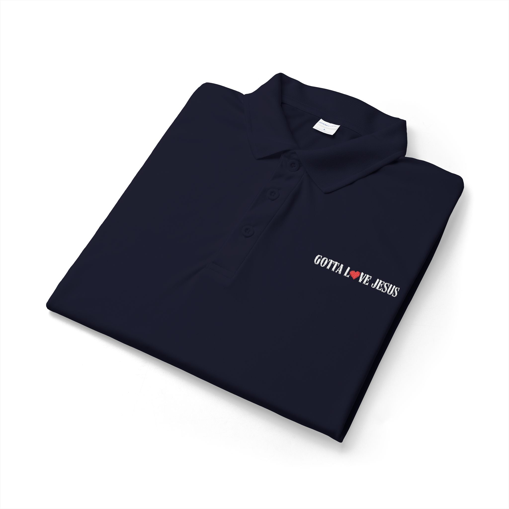 The "Gotta Love Jesus" Active Polo