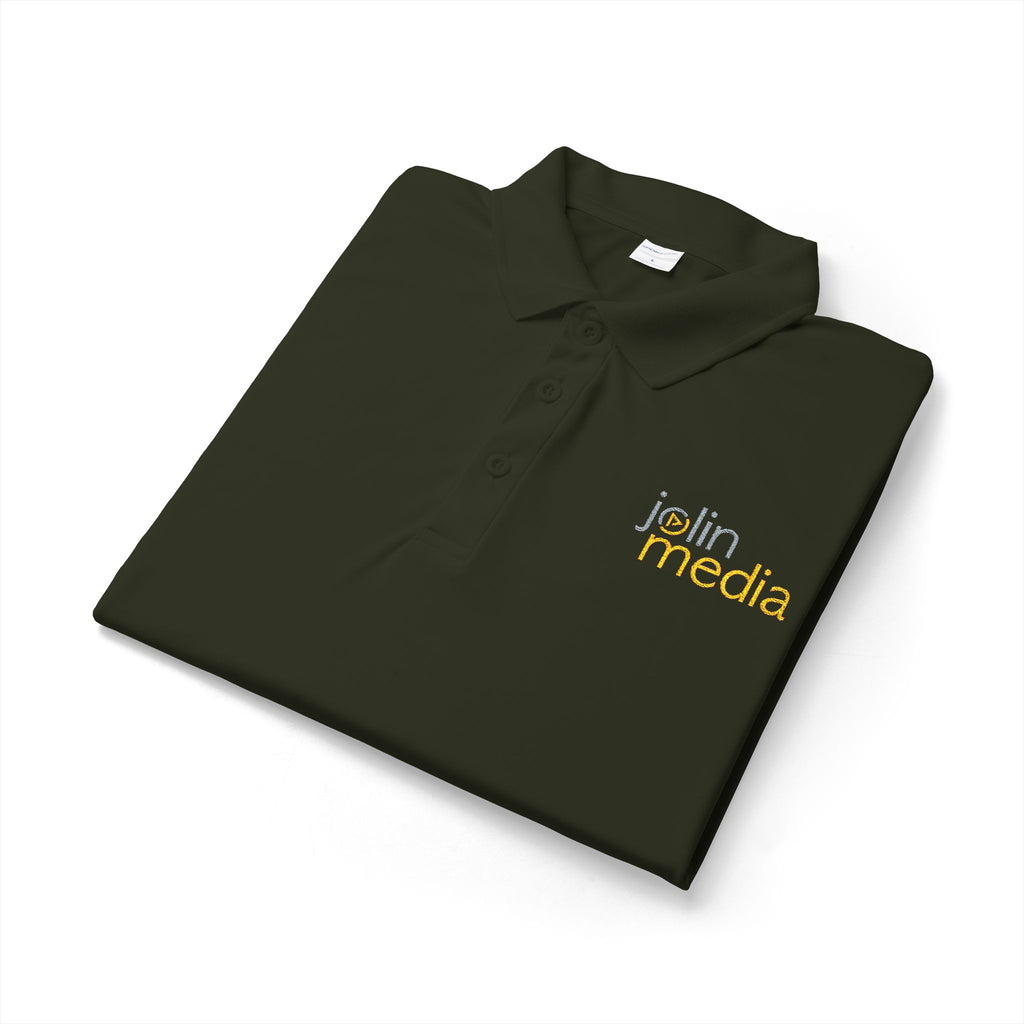 Jolin Media Embroidered Polo