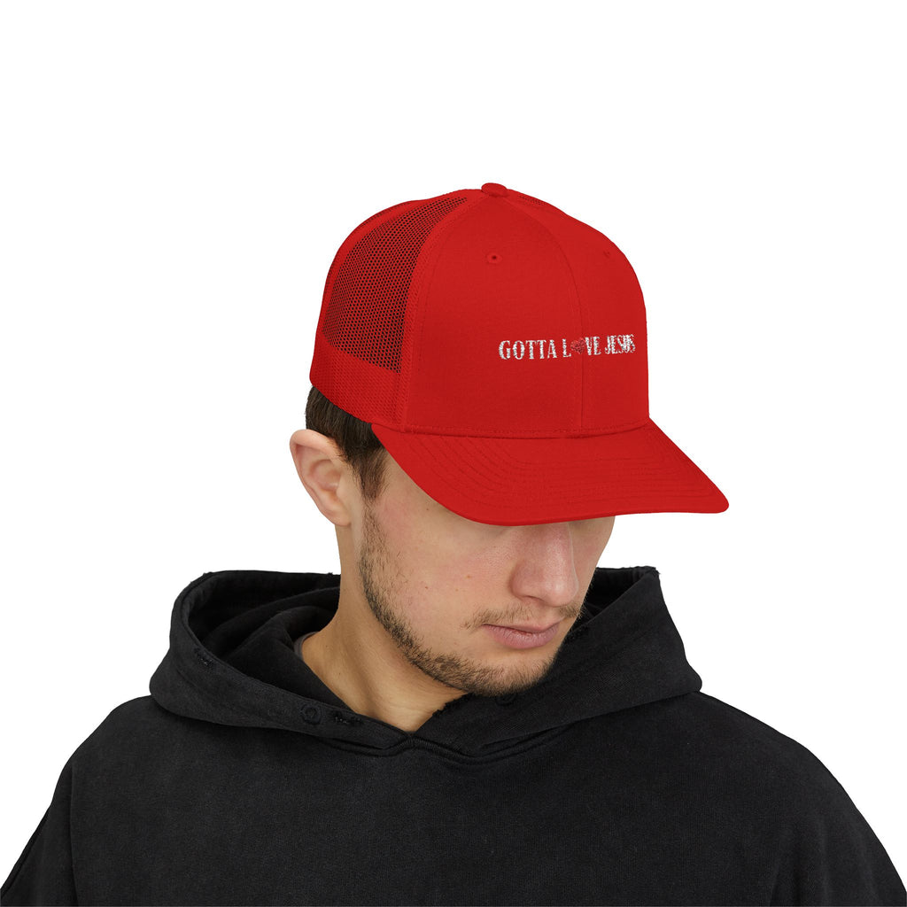 "Gotta Love Jesus" Snapback Trucker Cap