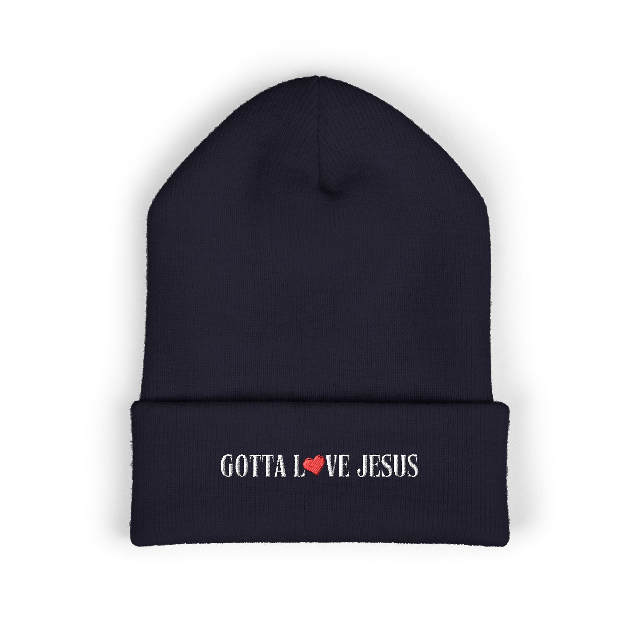 "Gotta Love Jesus" Classic Cuffed Beanie