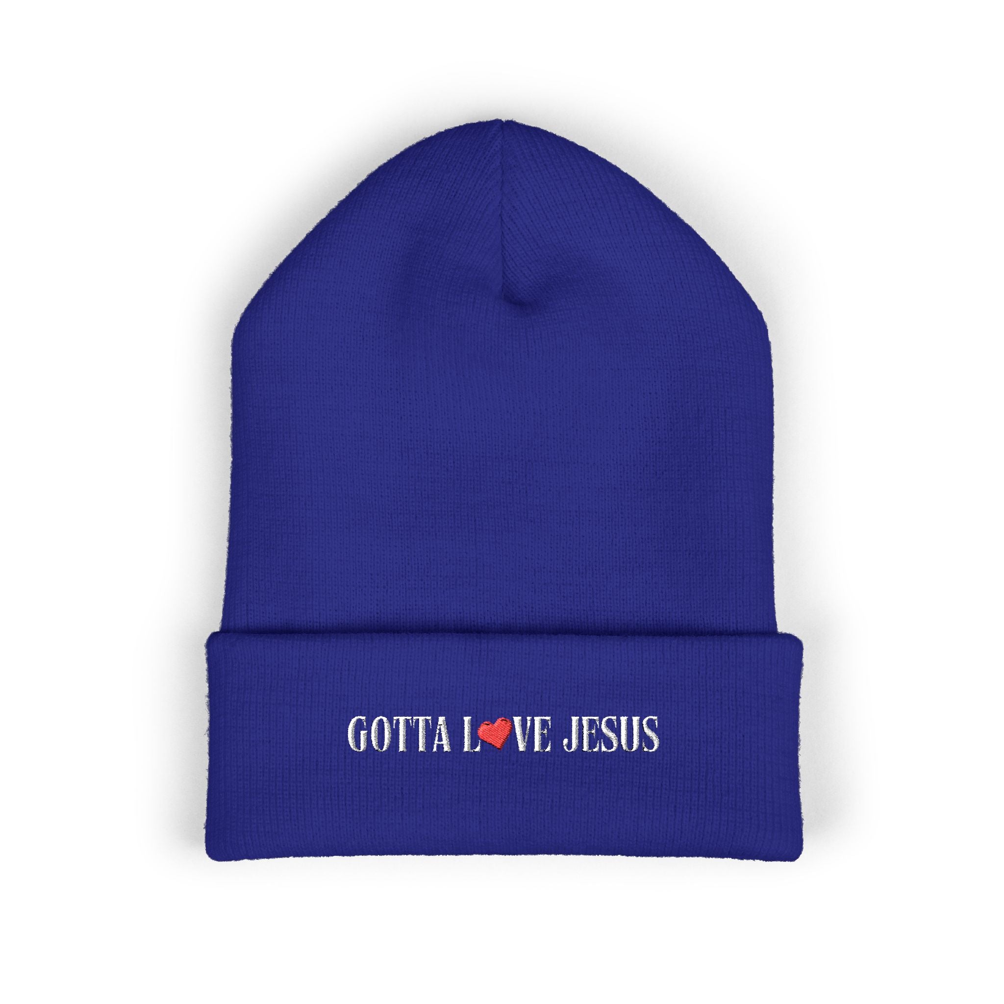 "Gotta Love Jesus" Classic Cuffed Beanie