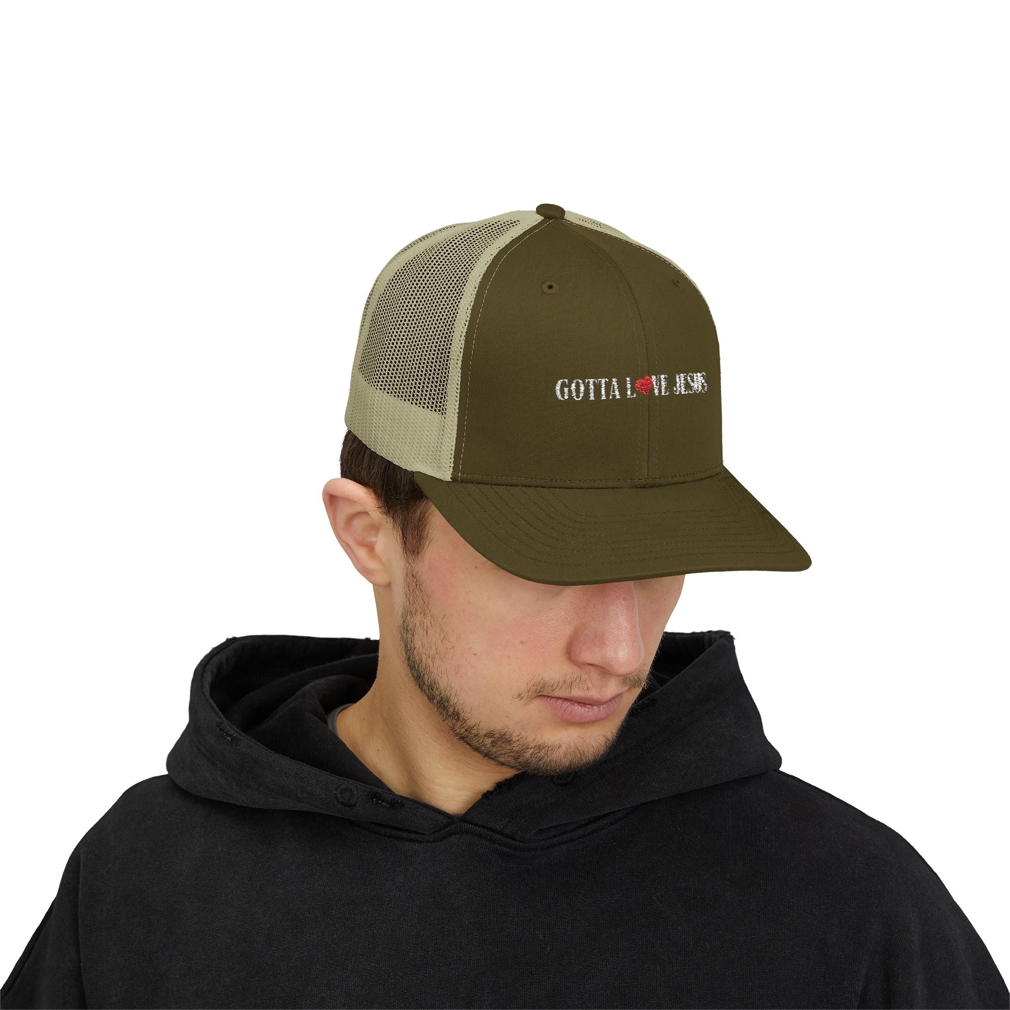 "Gotta Love Jesus" Snapback Trucker Cap
