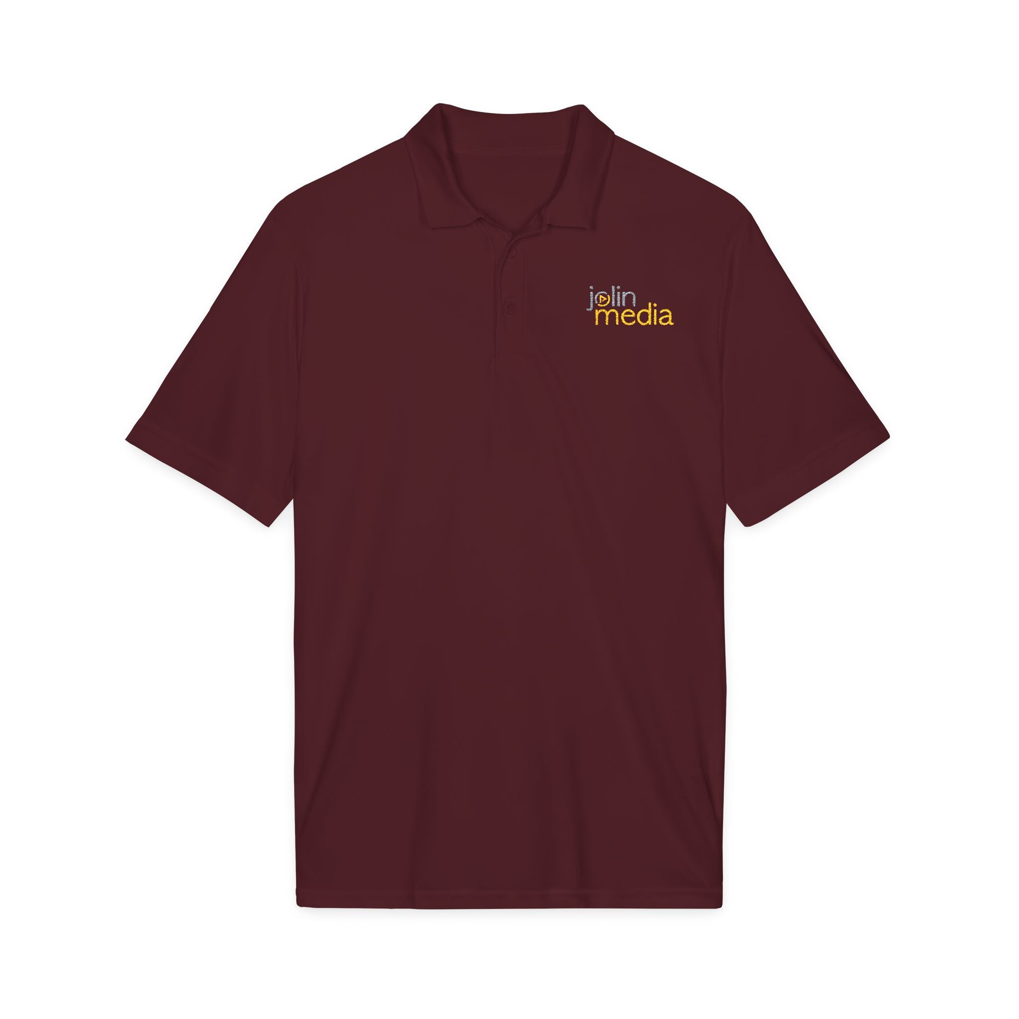 Jolin Media Embroidered Polo