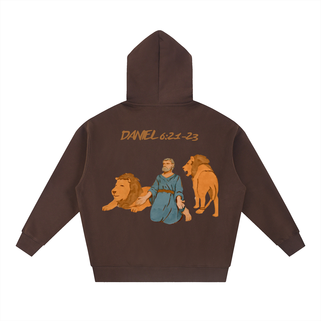 The “My God Sent His Angel” (Daniel 6:21-23) Heavyweight Zip-Up