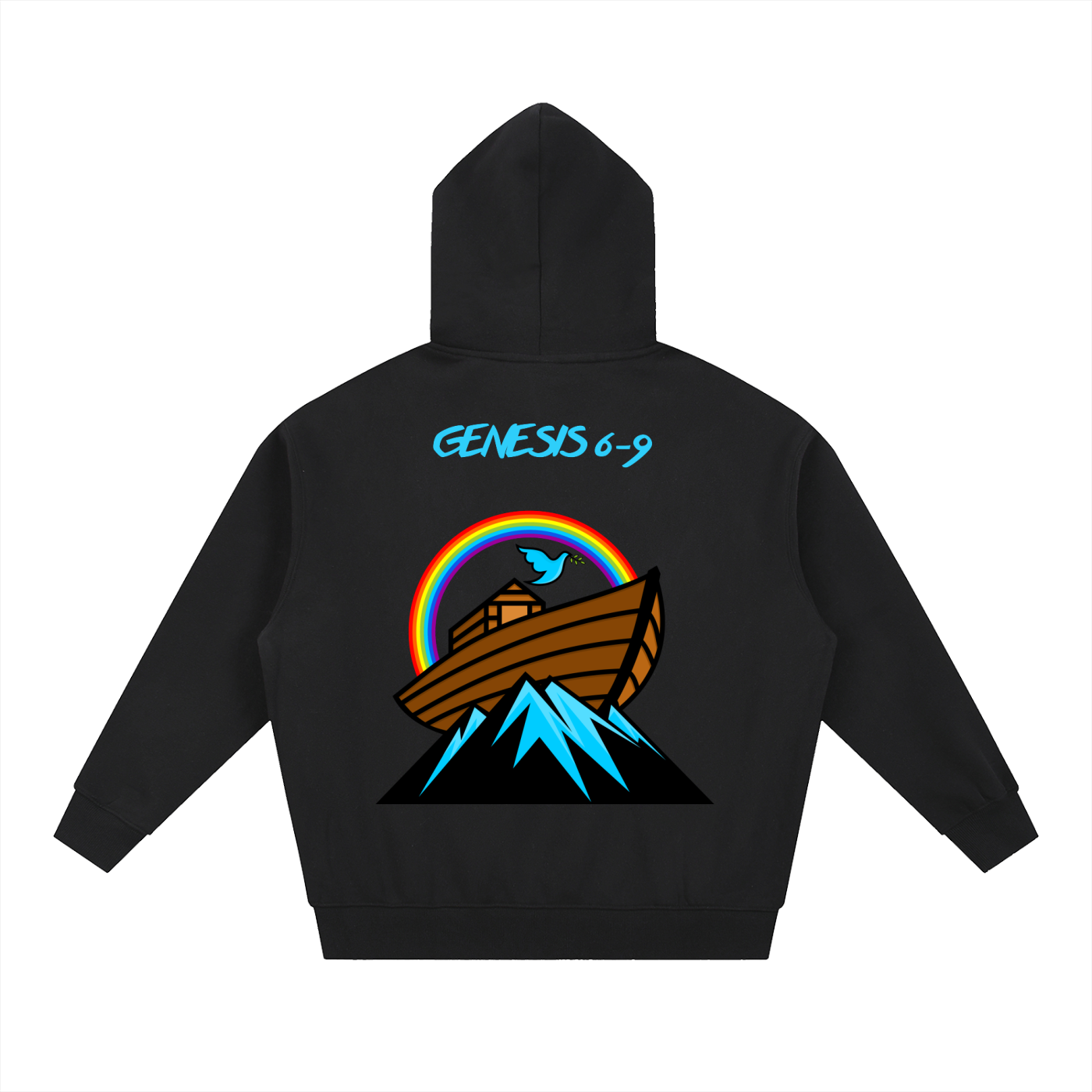 The "Noah's Ark" (Genesis 6-9) Heavyweight Zip-Up