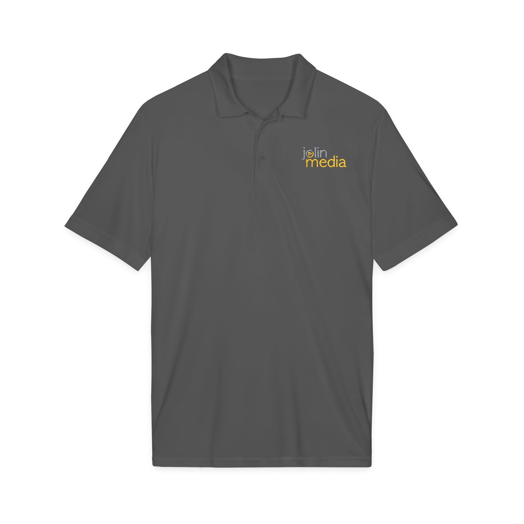 Jolin Media Embroidered Polo