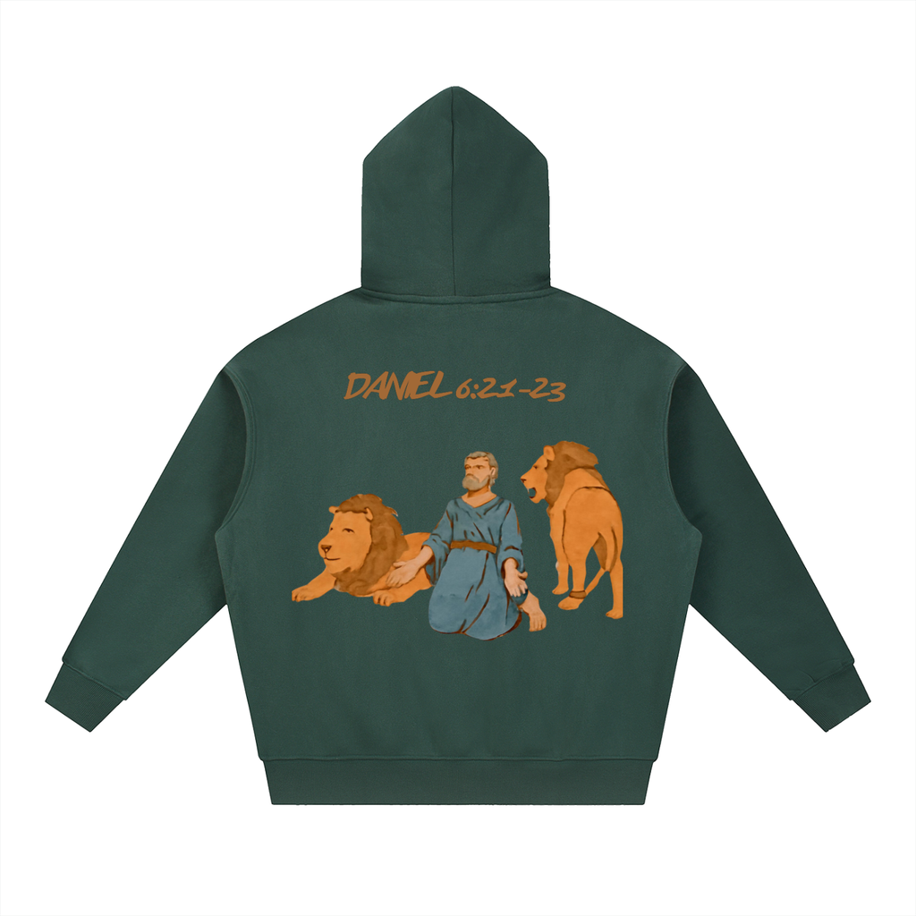 The “My God Sent His Angel” (Daniel 6:21-23) Heavyweight Zip-Up