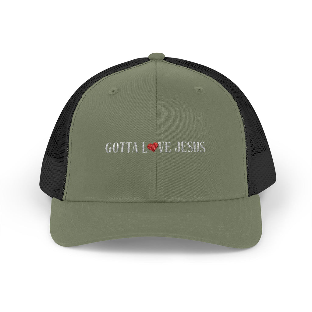 "Gotta Love Jesus" Snapback Trucker Cap
