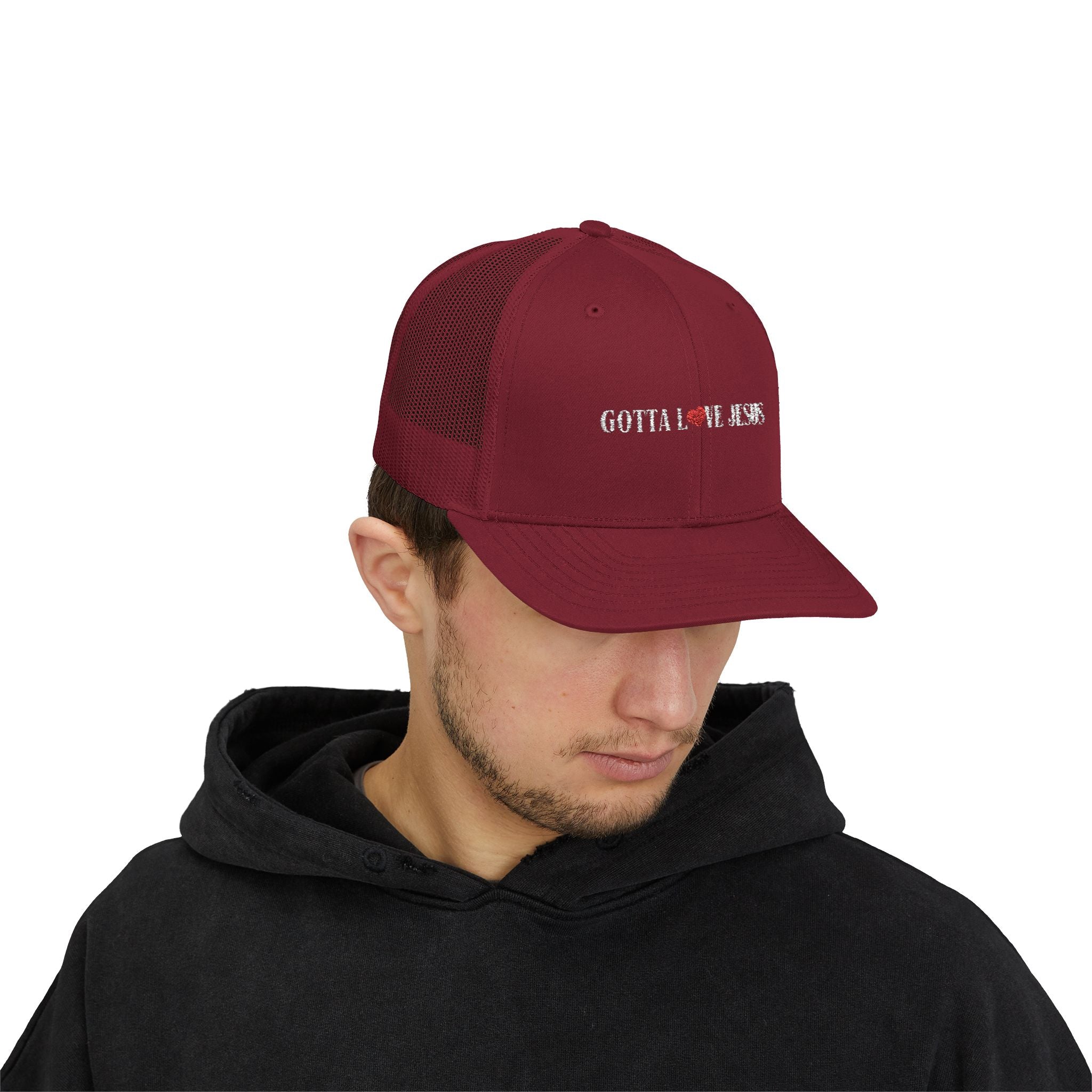 "Gotta Love Jesus" Snapback Trucker Cap