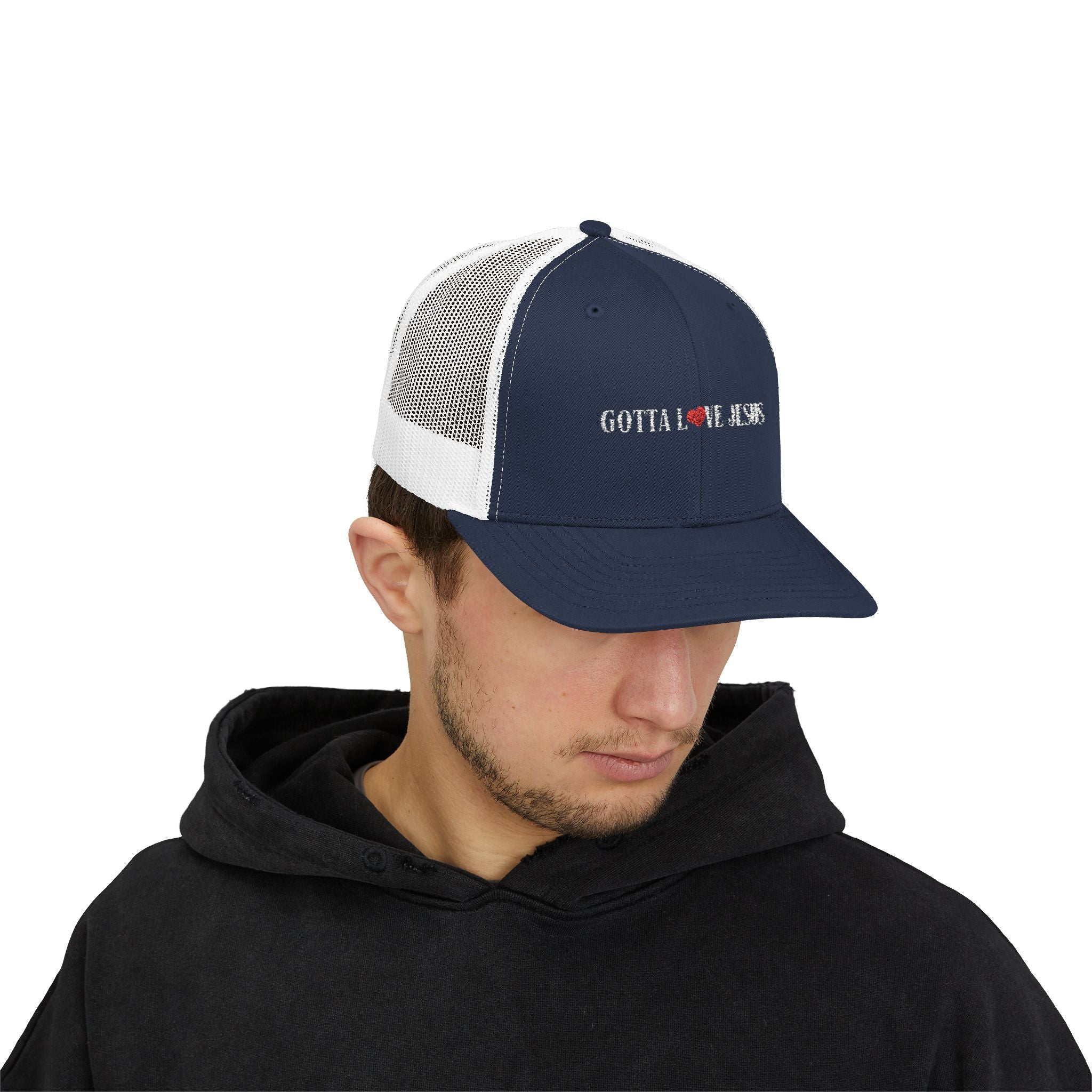 "Gotta Love Jesus" Snapback Trucker Cap