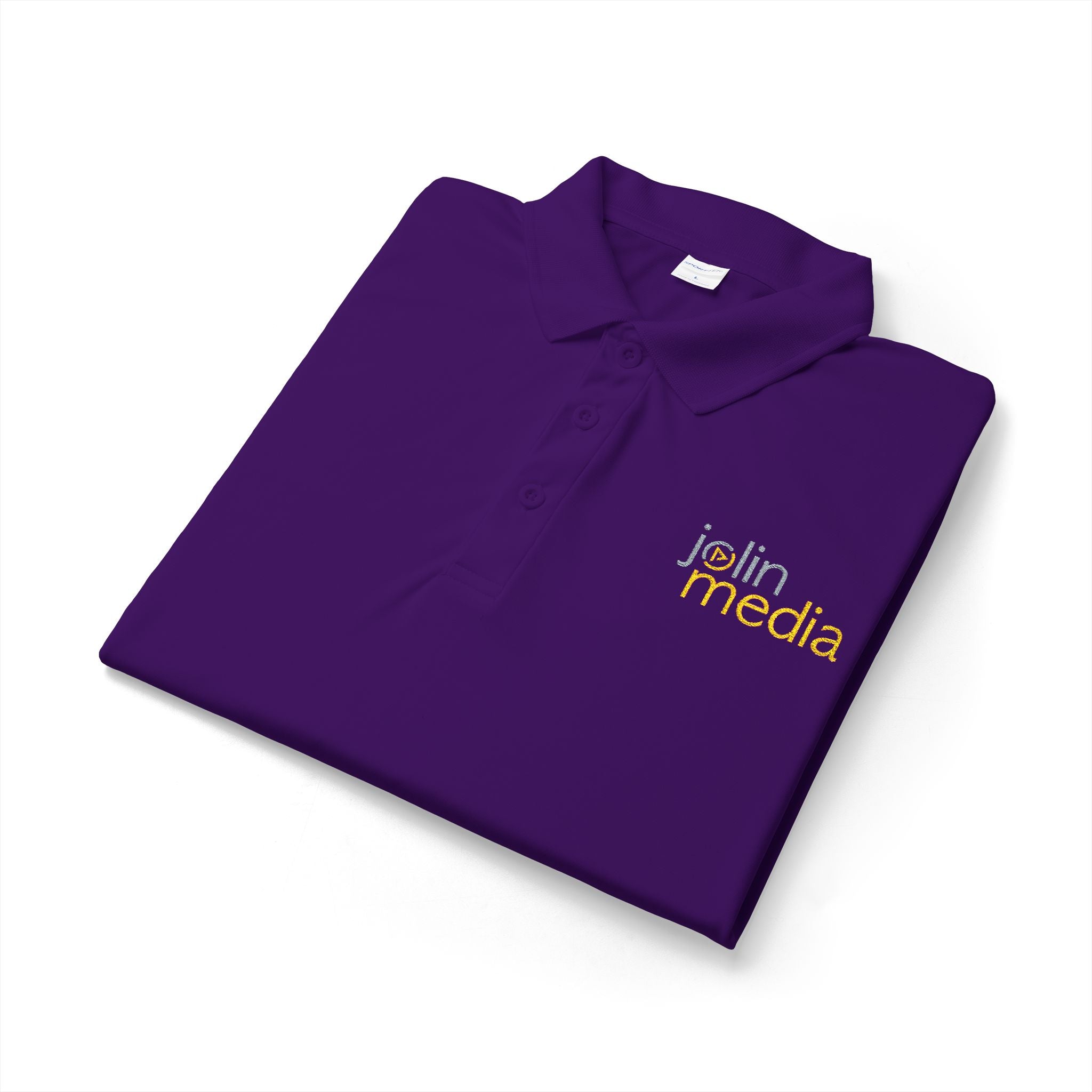 Jolin Media Embroidered Polo