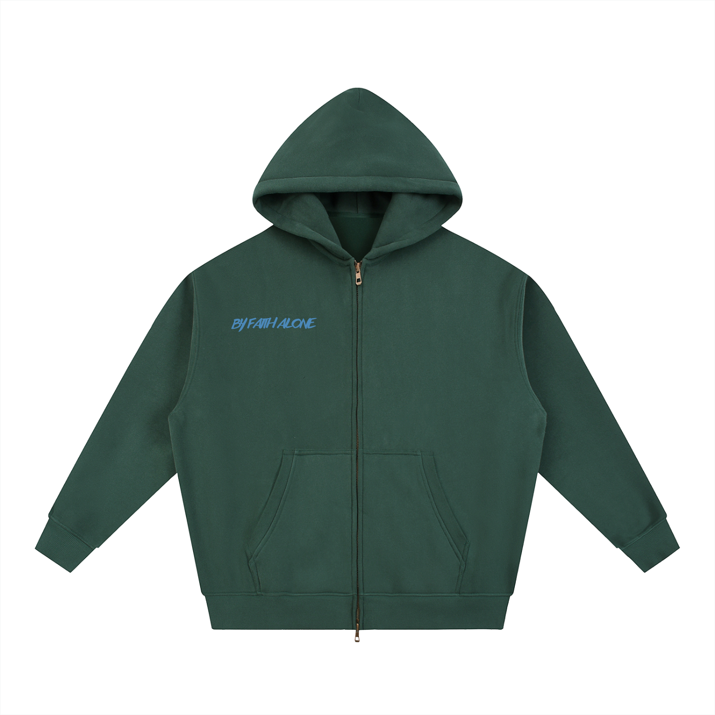 The "Parting of the Sea" (Exodus 14:21-22) Heavyweight Zip-up