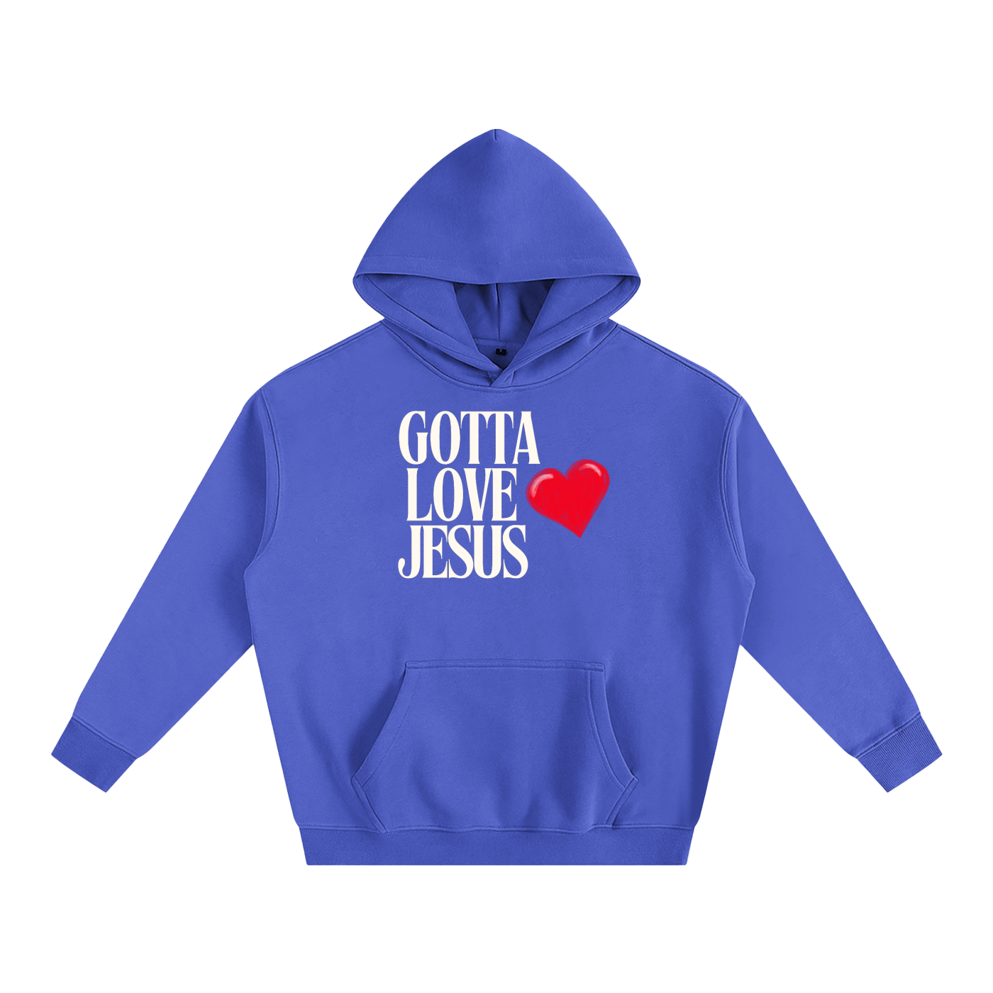 The Gotta Love Jesus "OG" Oversize Fleeced Hoodie