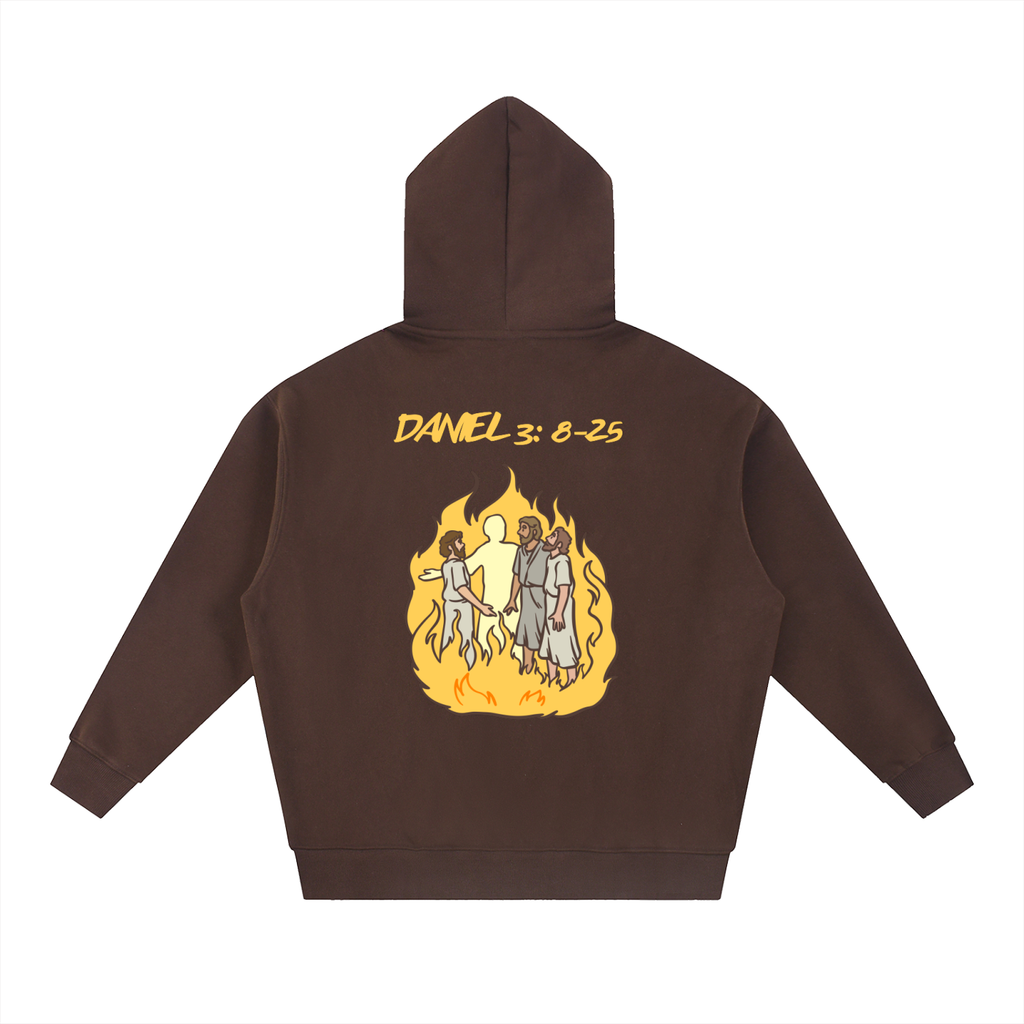 The "Fourth Man in the Fire" (Daniel 3:8-25) Heavyweight Zip-Up