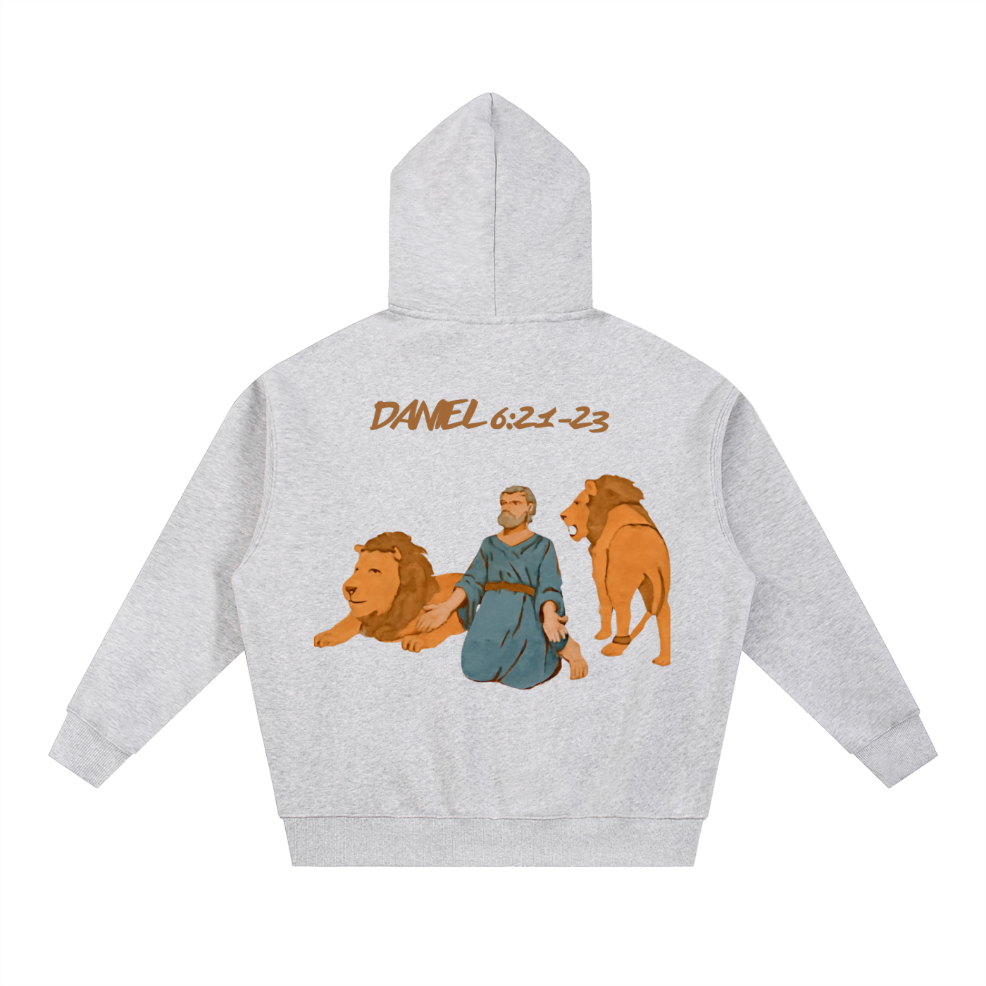 The “My God Sent His Angel” (Daniel 6:21-23) Heavyweight Zip-Up