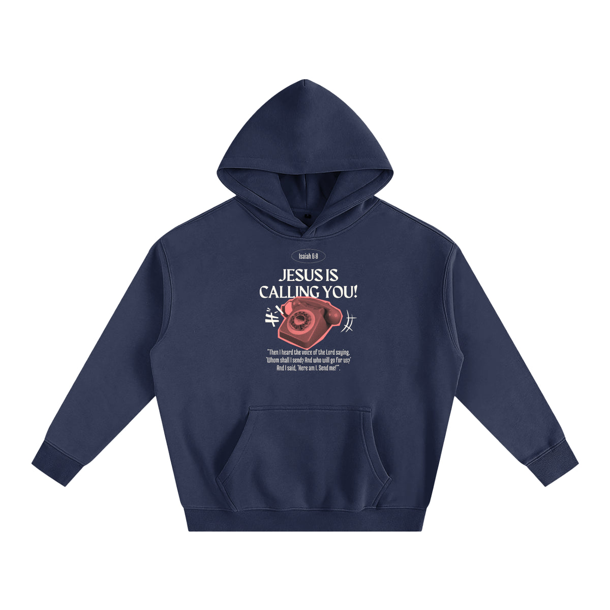 "Heaven's Call" Oversize Fleeced Hoodie