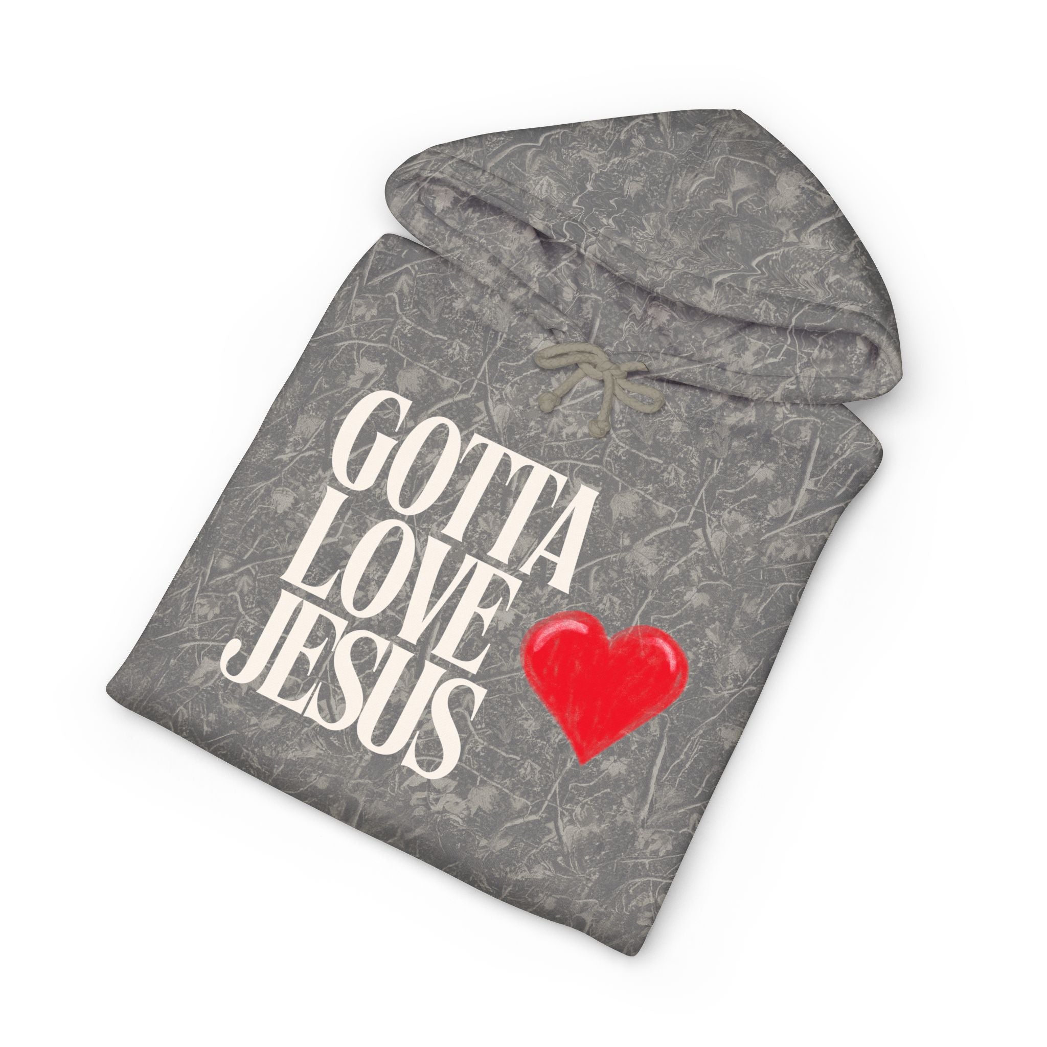 "Gotta Love Jesus" Camo Hoodie