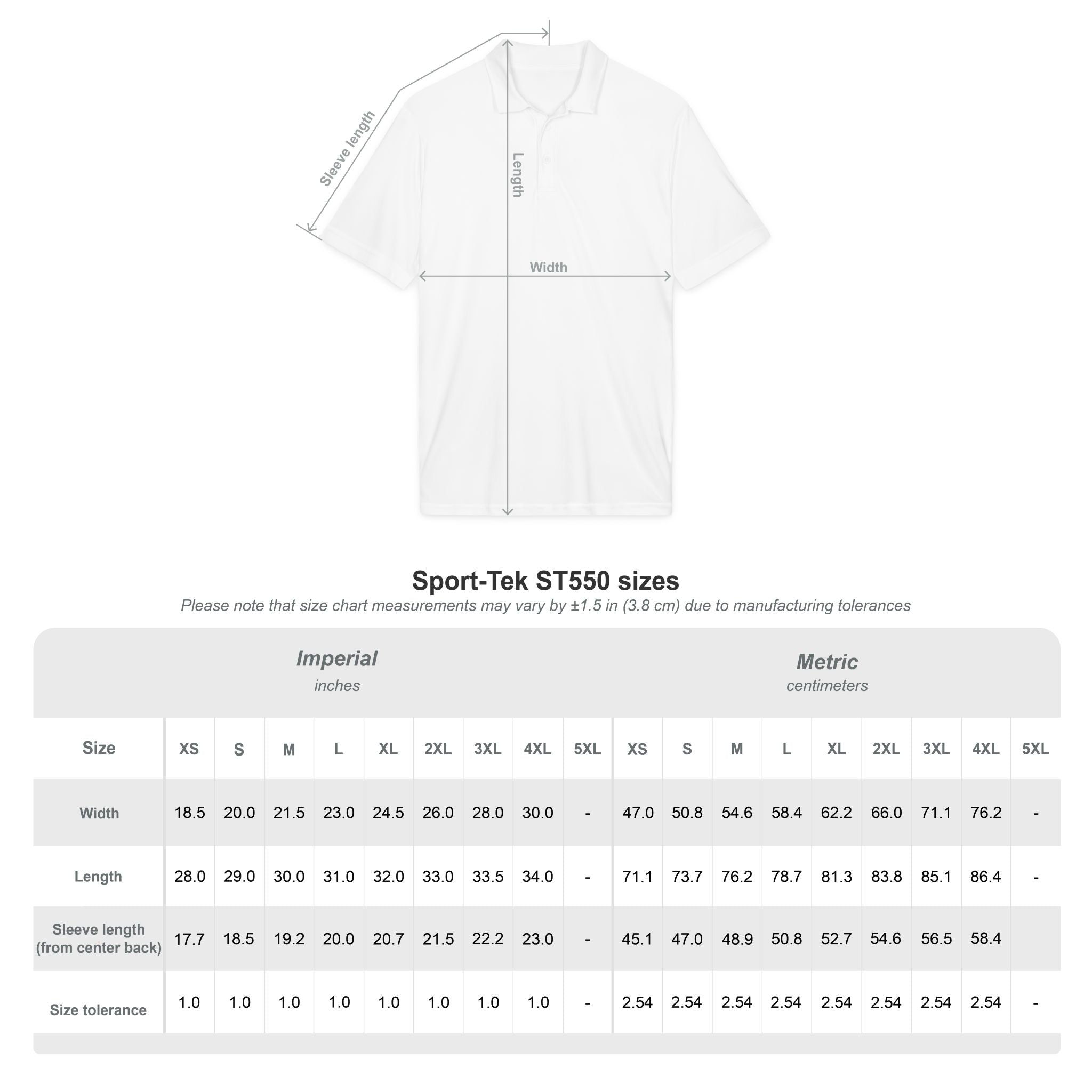 Jolin Media Embroidered Polo