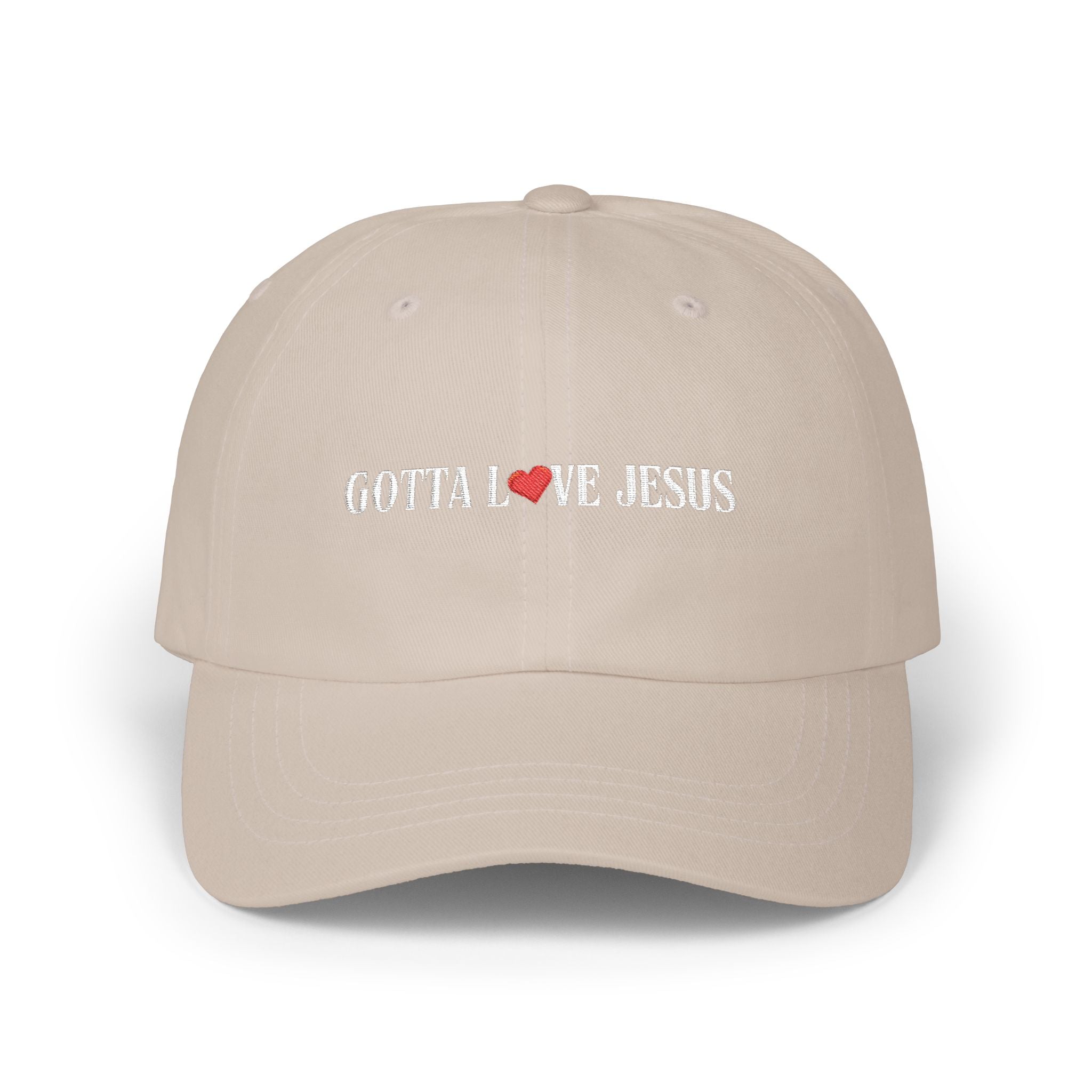 "Gotta Love Jesus" Classic Dad Cap