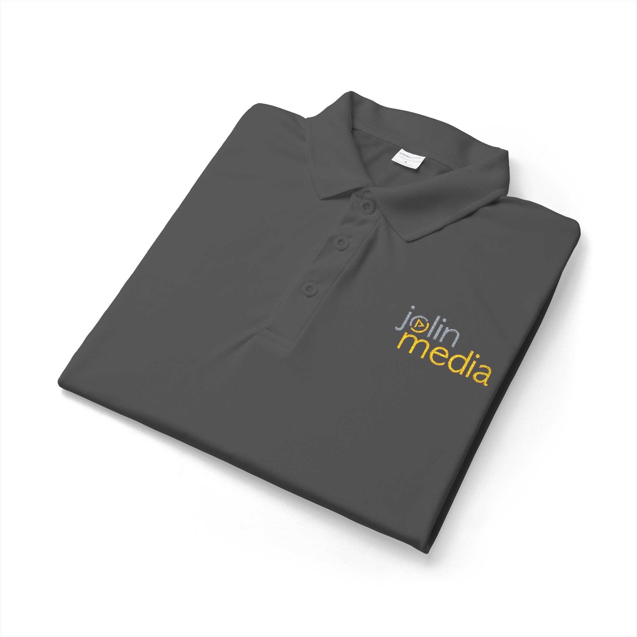 Jolin Media Embroidered Polo