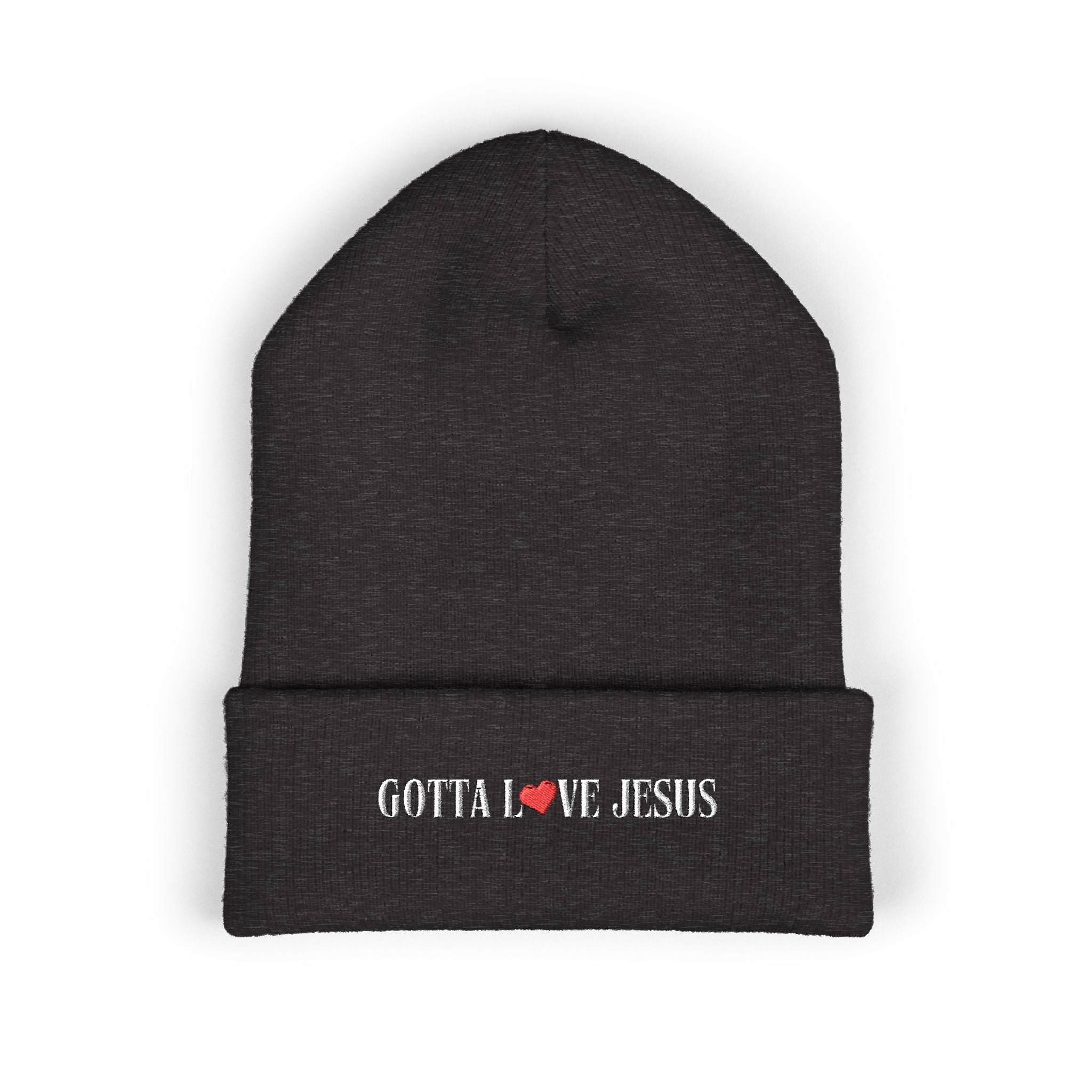 "Gotta Love Jesus" Classic Cuffed Beanie