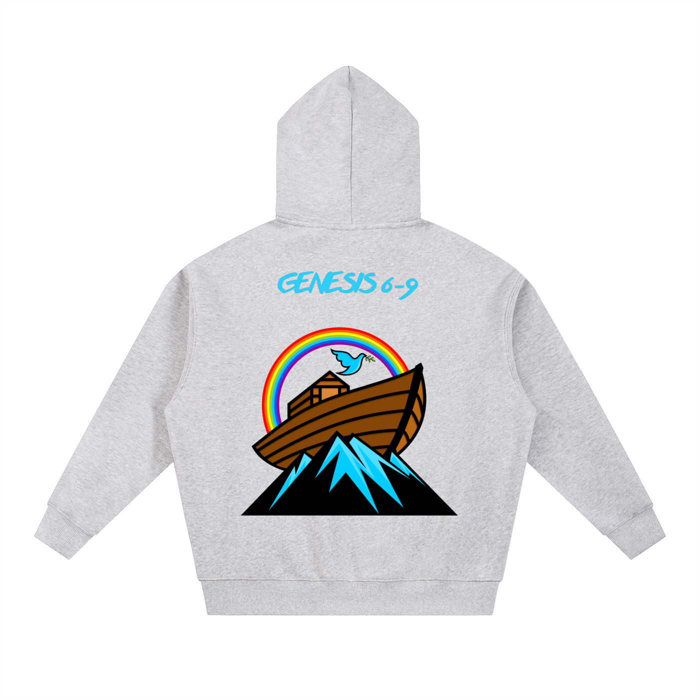 The "Noah's Ark" (Genesis 6-9) Heavyweight Zip-Up