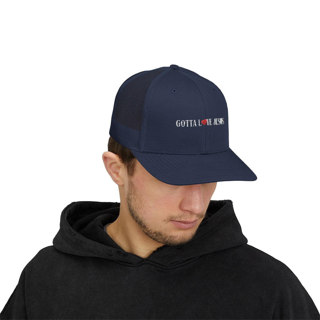 "Gotta Love Jesus" Snapback Trucker Cap