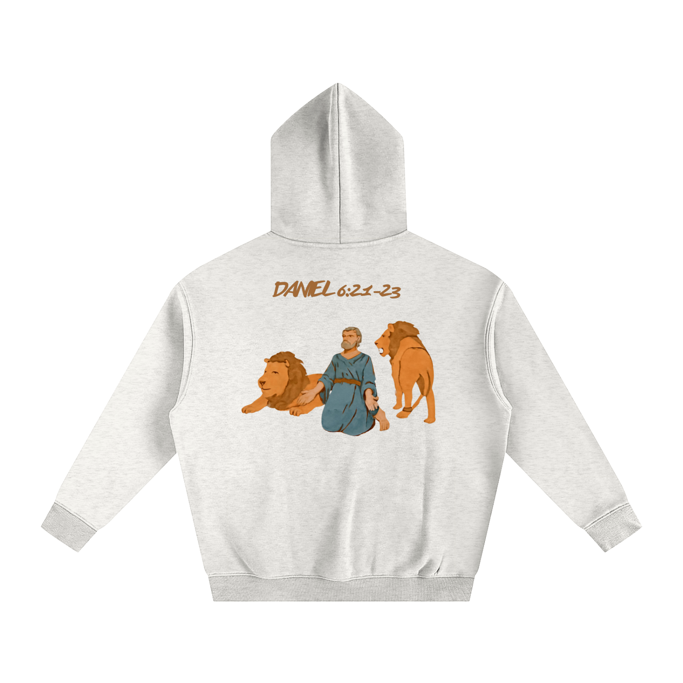 The "My God Sent His Angel" Oversize Fleeced Hoodie