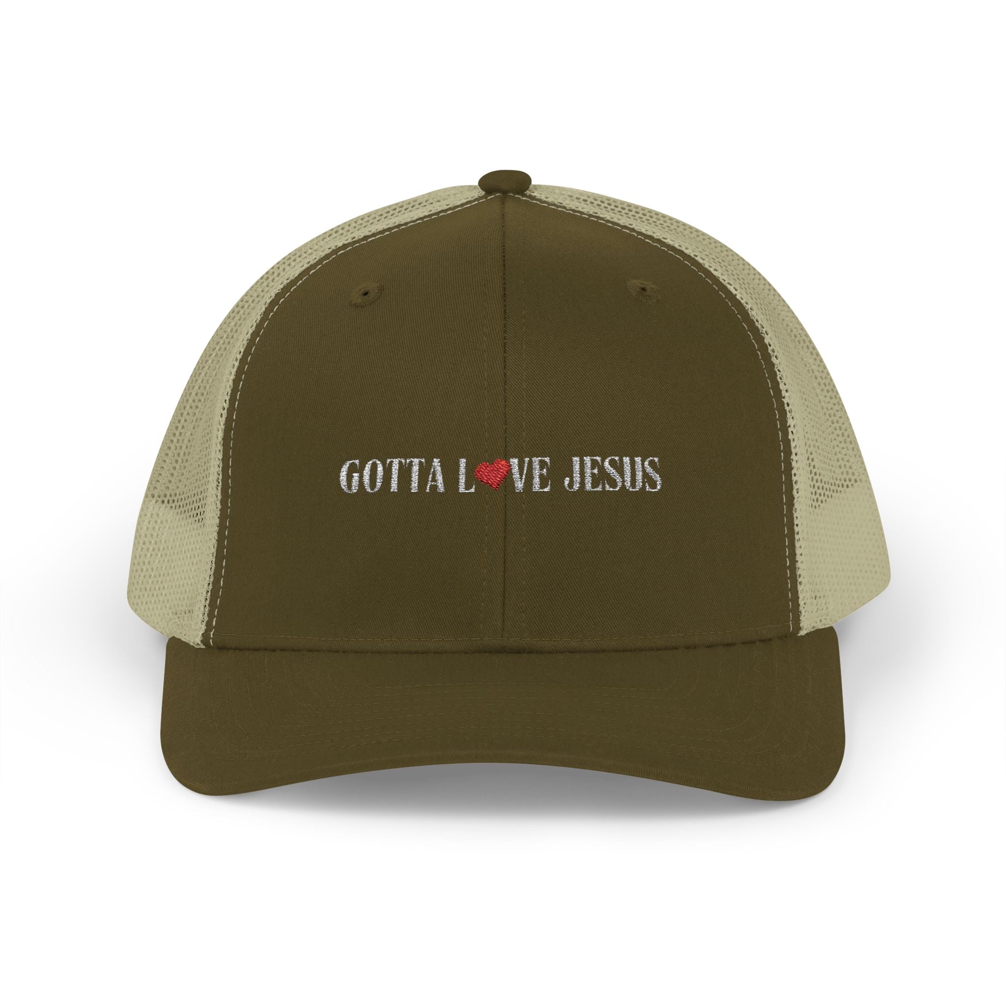 "Gotta Love Jesus" Snapback Trucker Cap