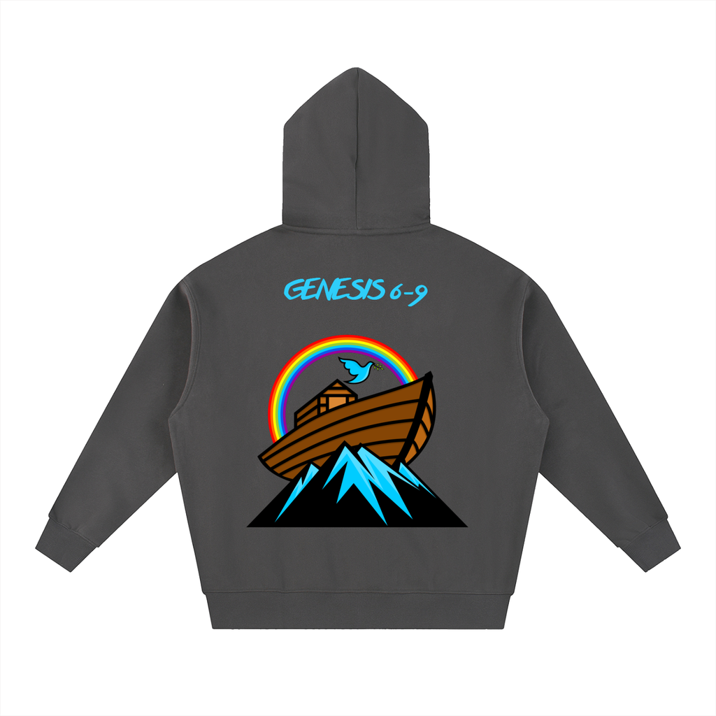 The "Noah's Ark" (Genesis 6-9) Heavyweight Zip-Up