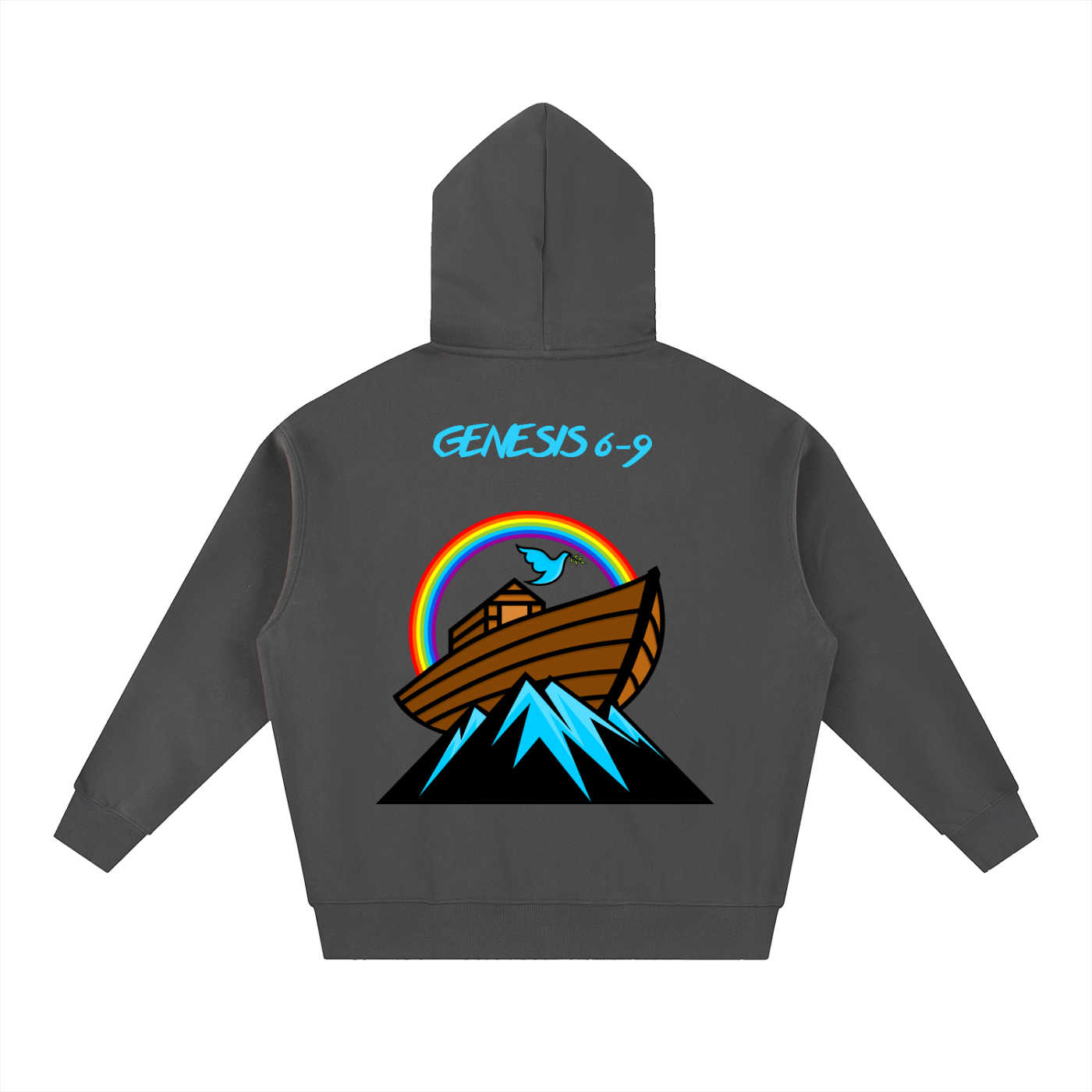 The "Noah's Ark" (Genesis 6-9) Heavyweight Zip-Up