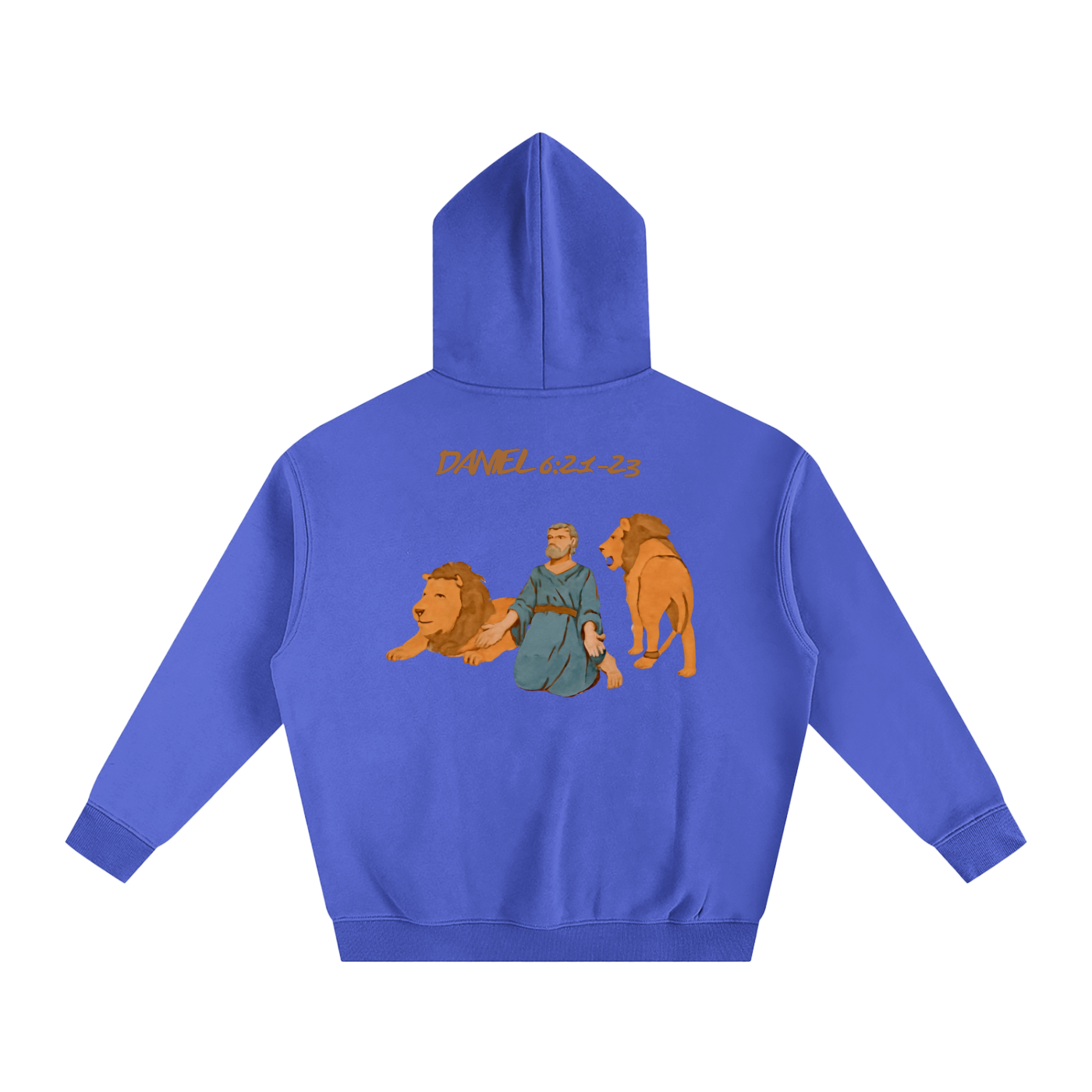 The "My God Sent His Angel" Oversize Fleeced Hoodie