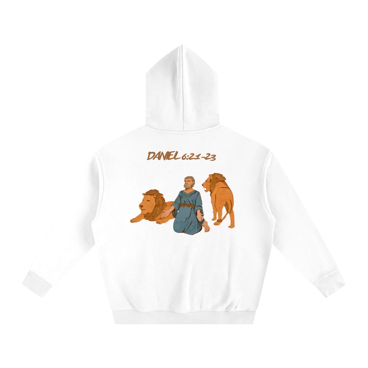 The "My God Sent His Angel" Oversize Fleeced Hoodie