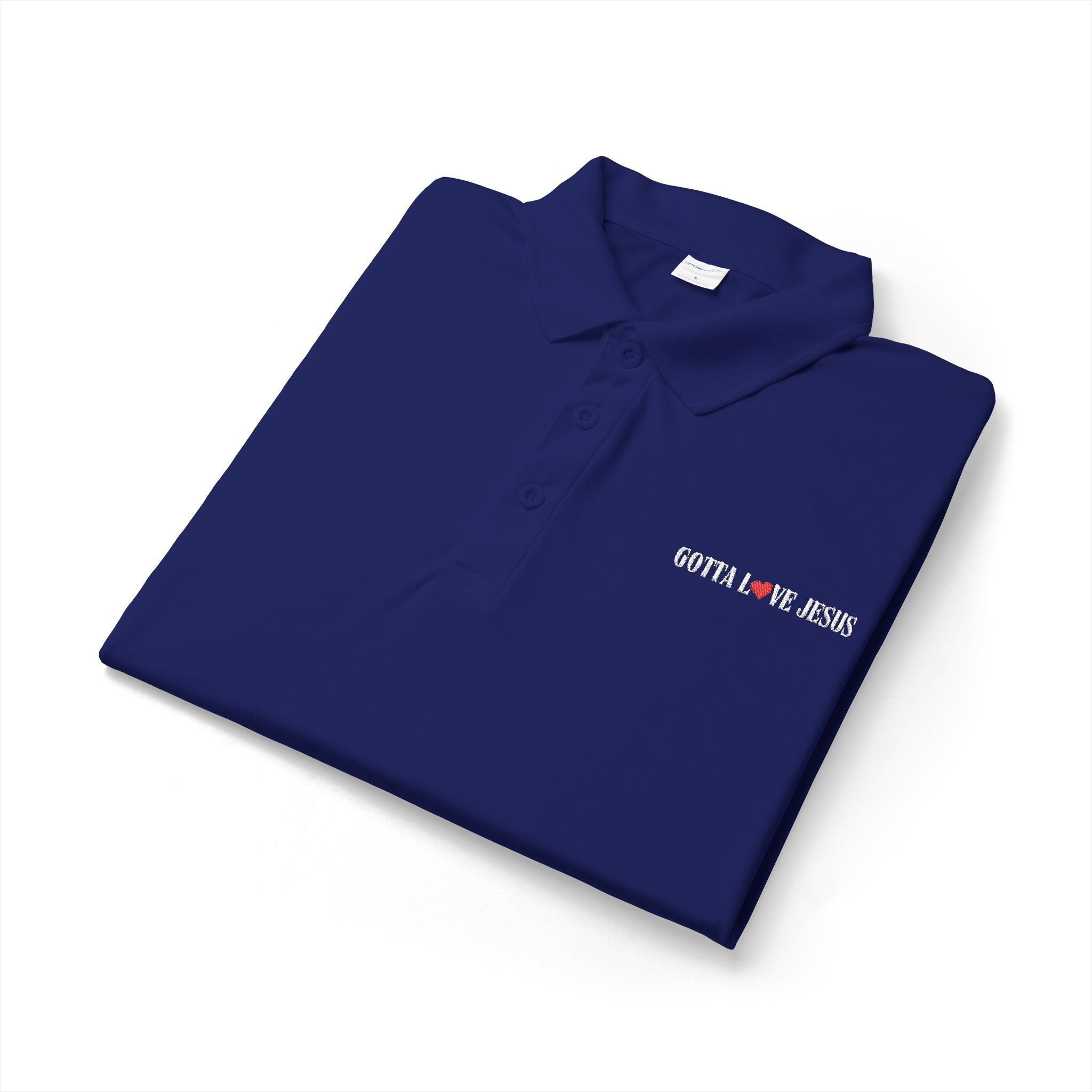 The "Gotta Love Jesus" Active Polo