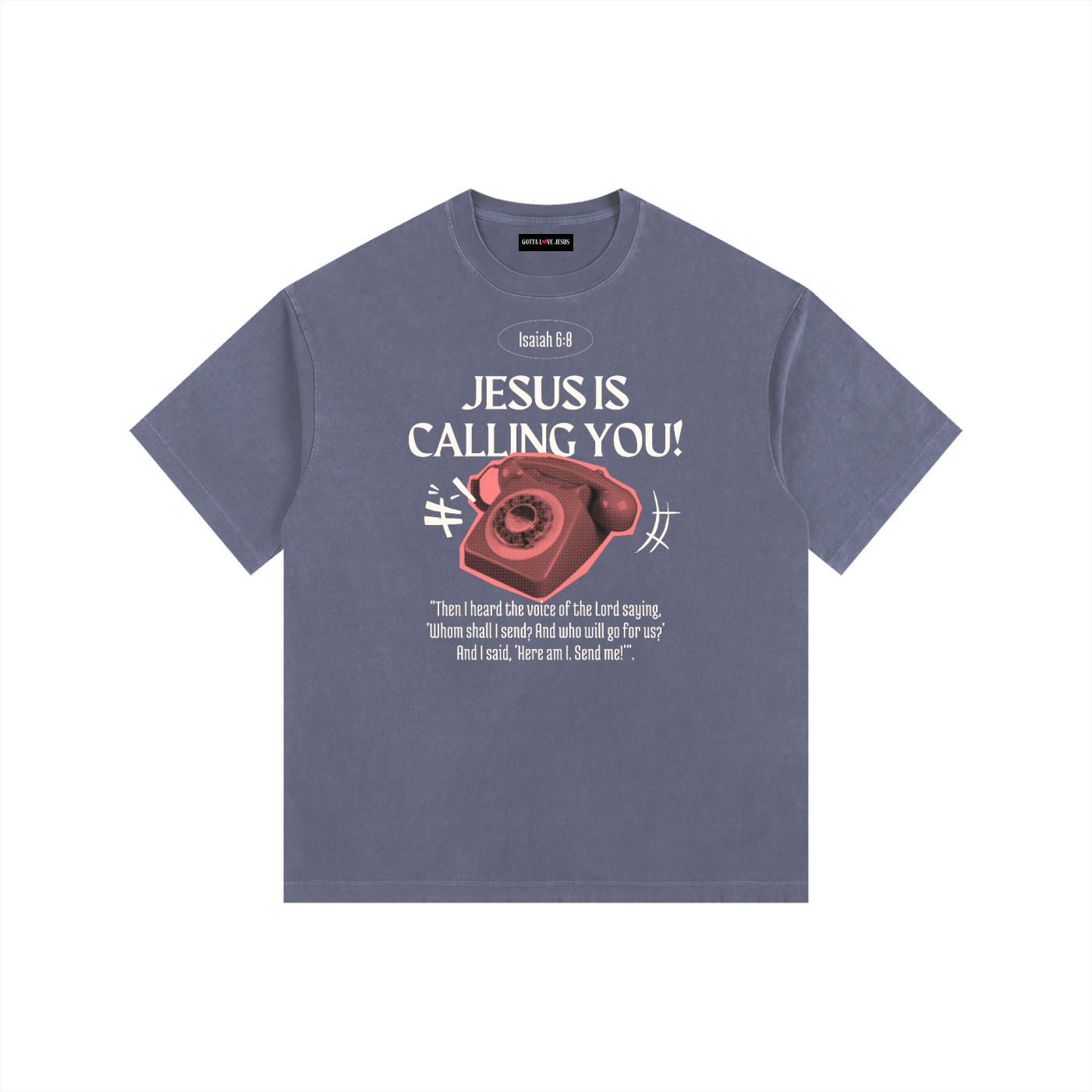 "Heaven’s Call” Oversized Tee