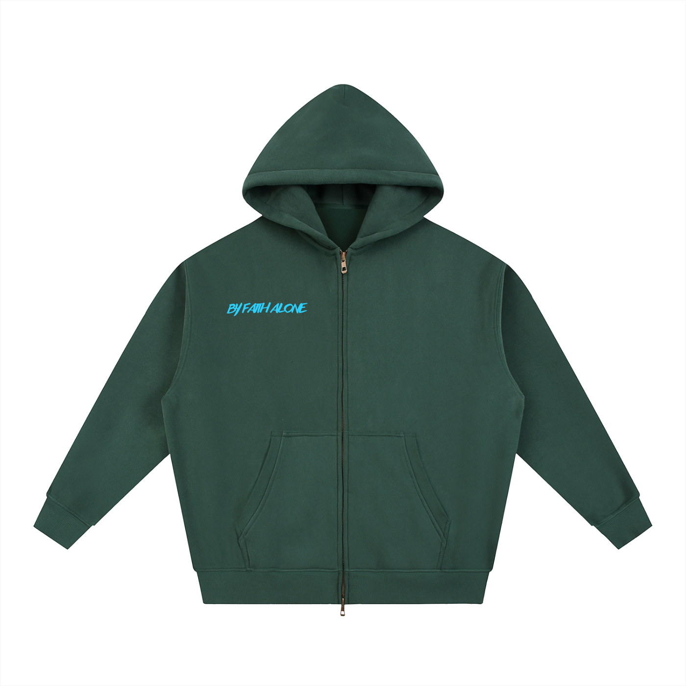 The "Noah's Ark" (Genesis 6-9) Heavyweight Zip-Up