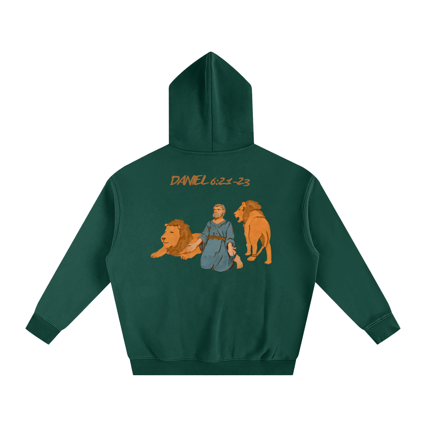 The "My God Sent His Angel" Oversize Fleeced Hoodie