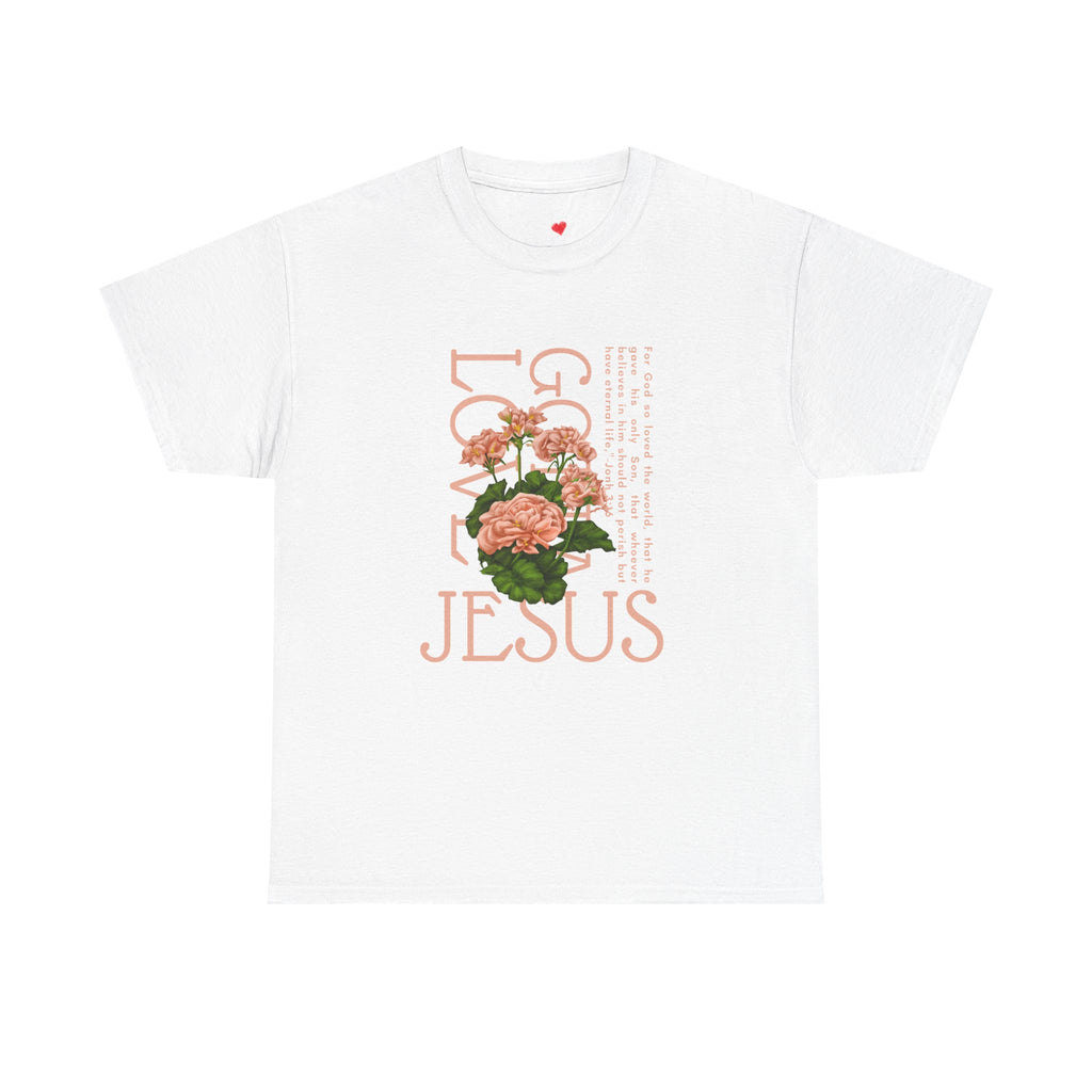 Gotta Love Jesus – John 3:16 (Black T-shirt)