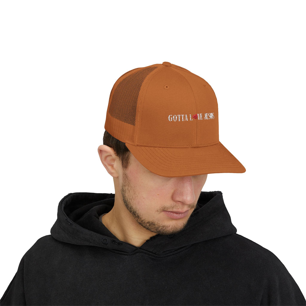 "Gotta Love Jesus" Snapback Trucker Cap