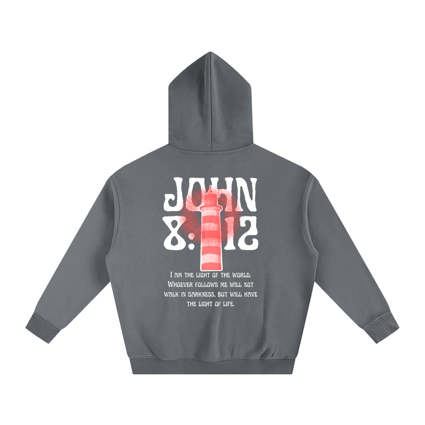 The "I'm the Light of the World" Oversize Fleeced Hoodie