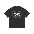 "Pray For The World" Washed Oversized T-Shirt
